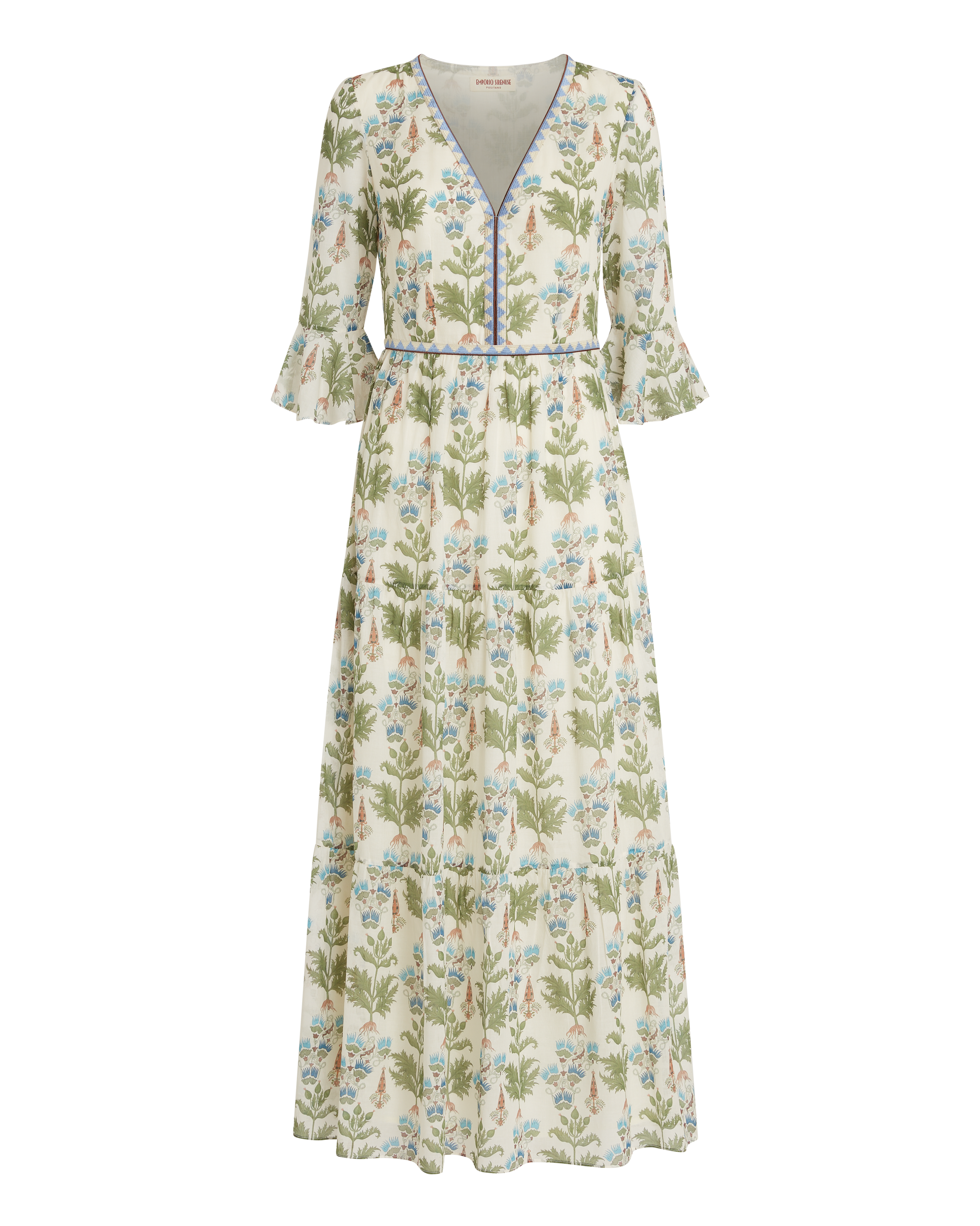 Bella Dress in Persian Botanic Print