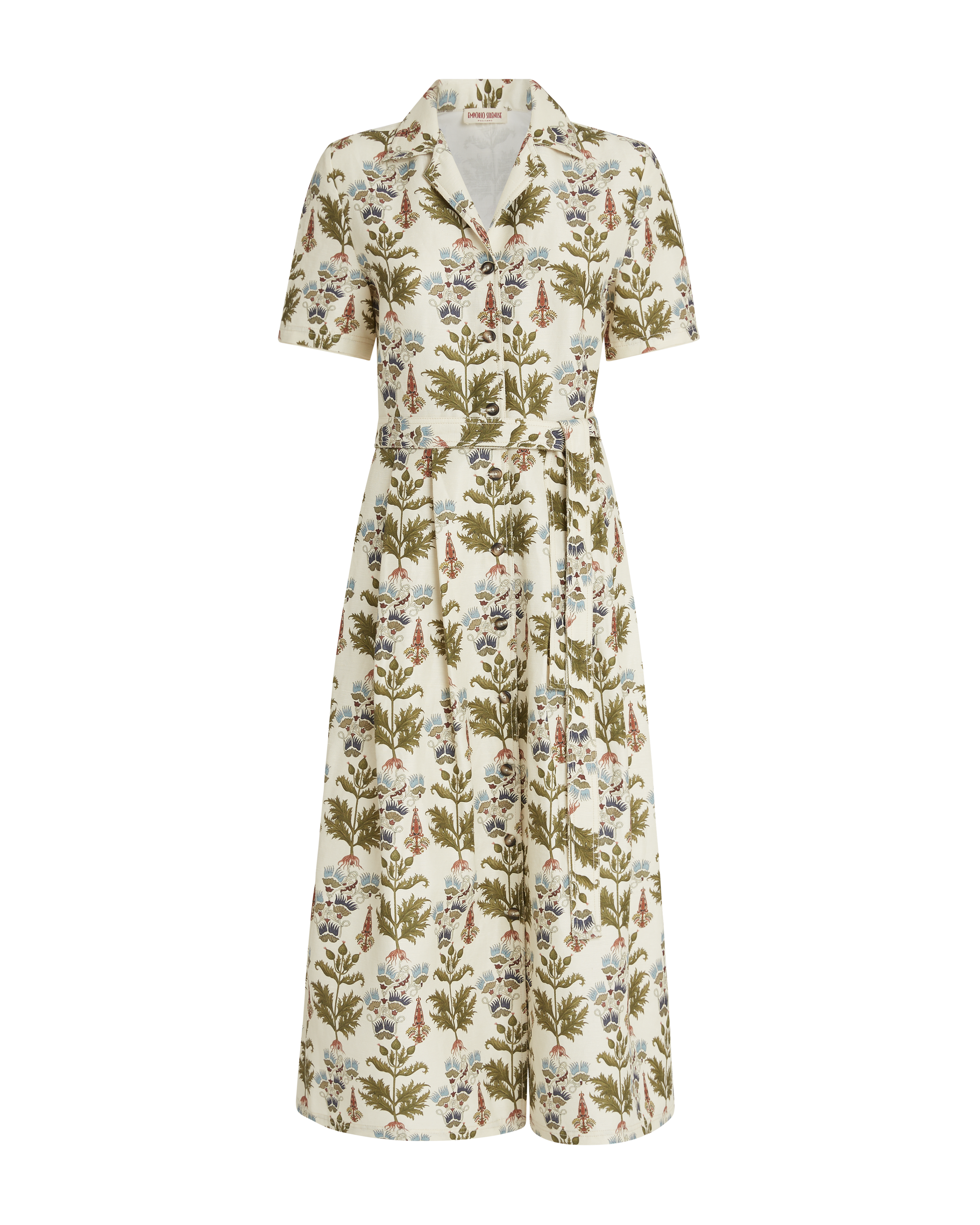 Claudia Dress in Persian Botanic Print