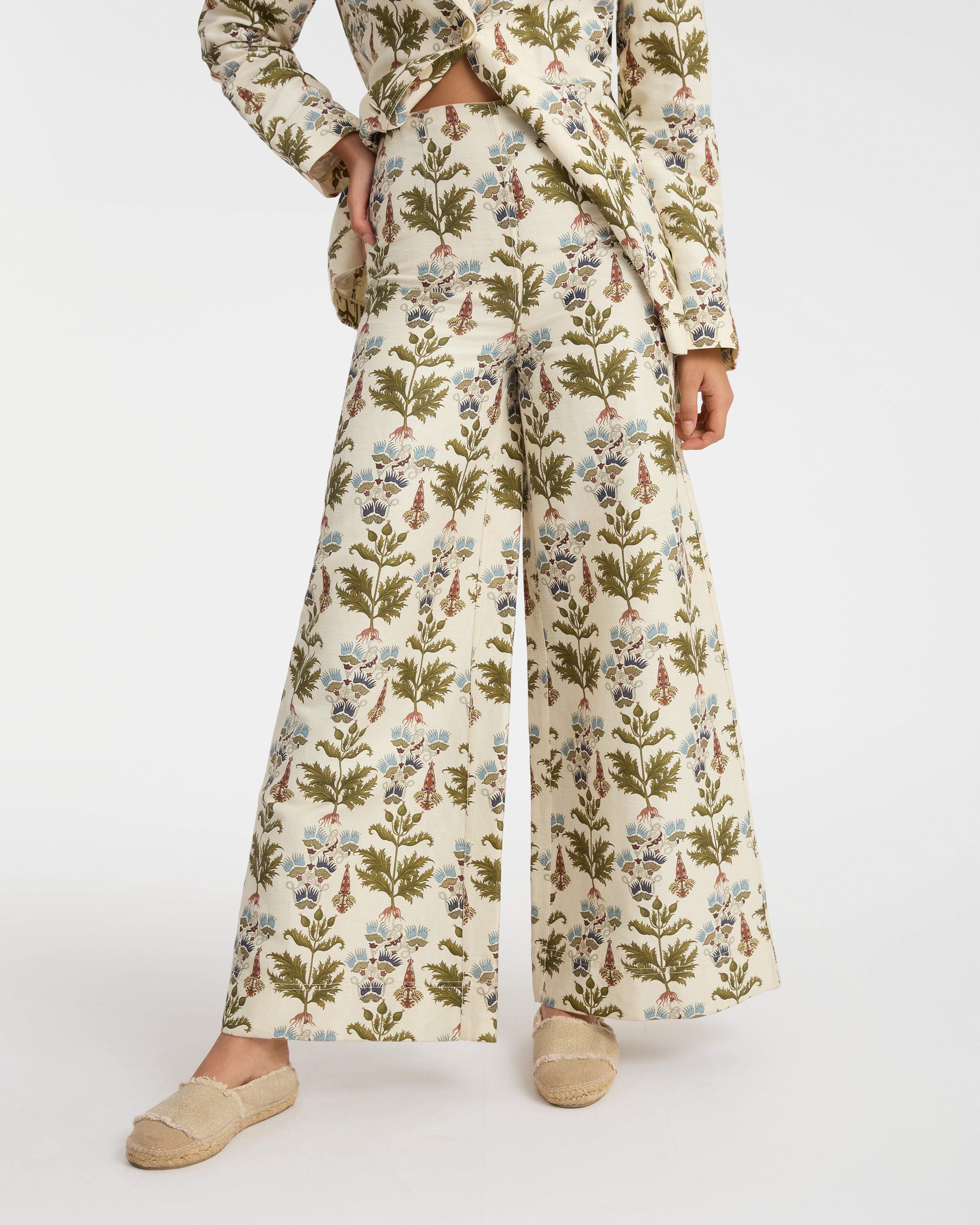 Stephan Trousers in Persian Botanic Print