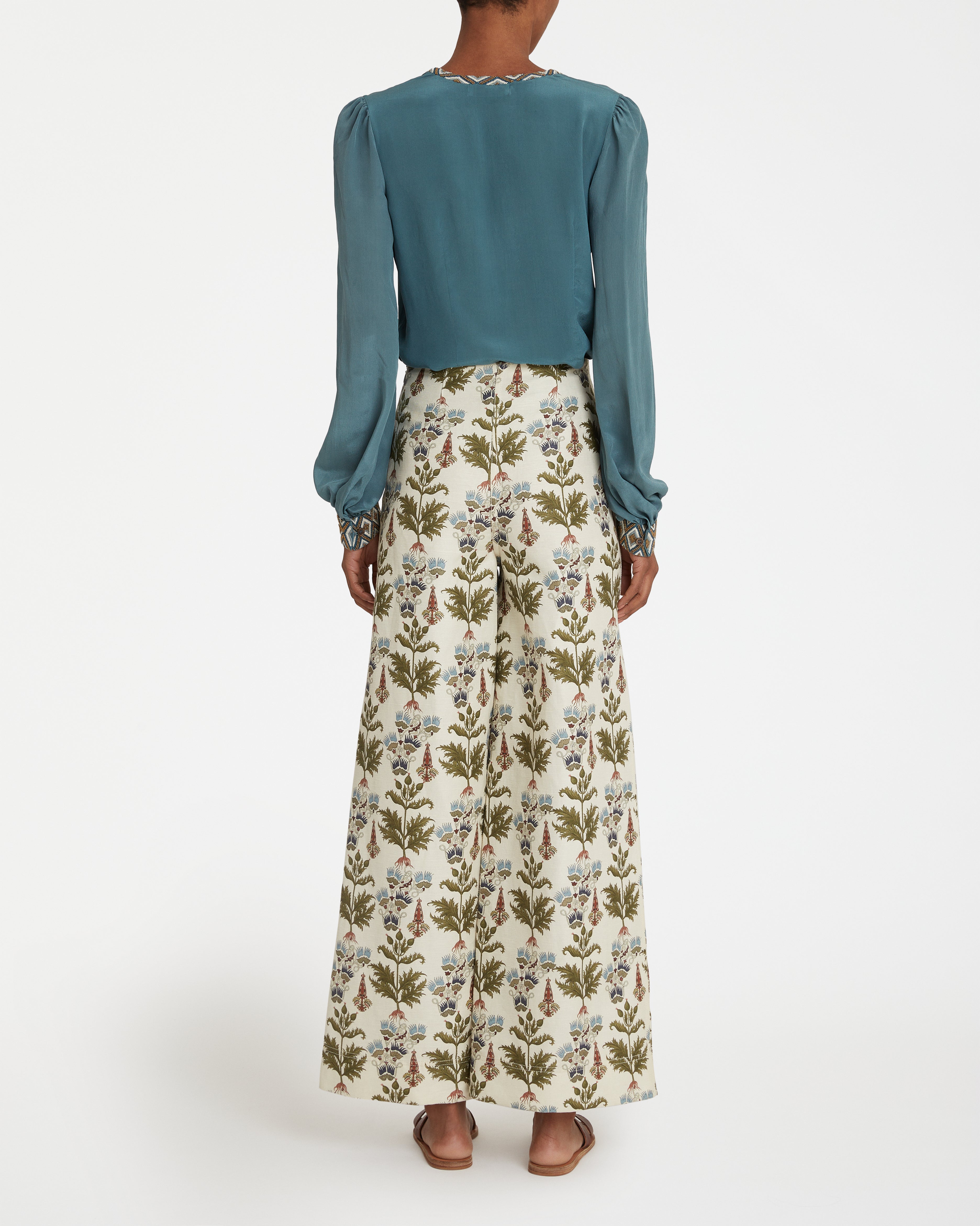 Stephan Trousers in Persian Botanic Print