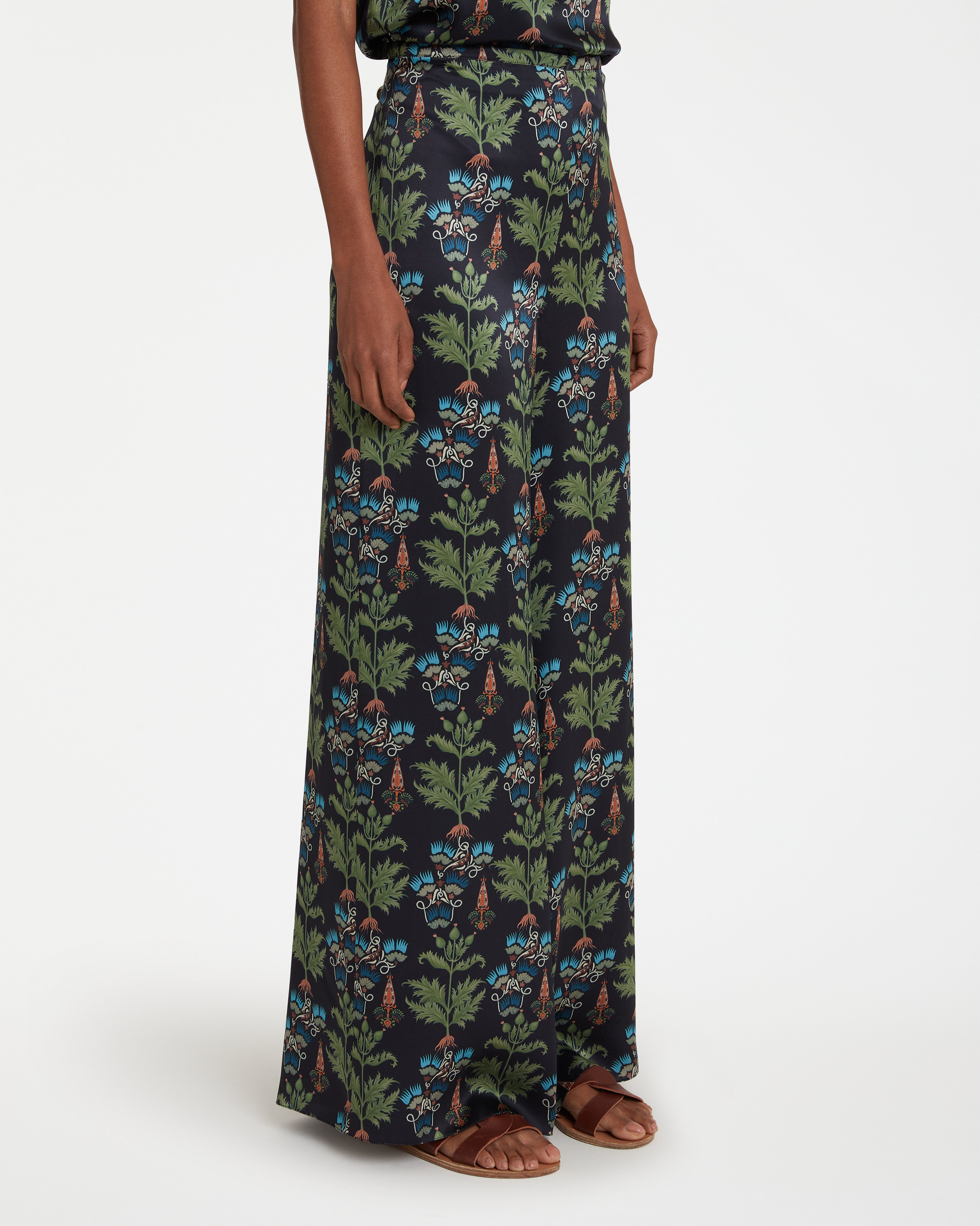 Blair Trousers in Persian Botanic Print