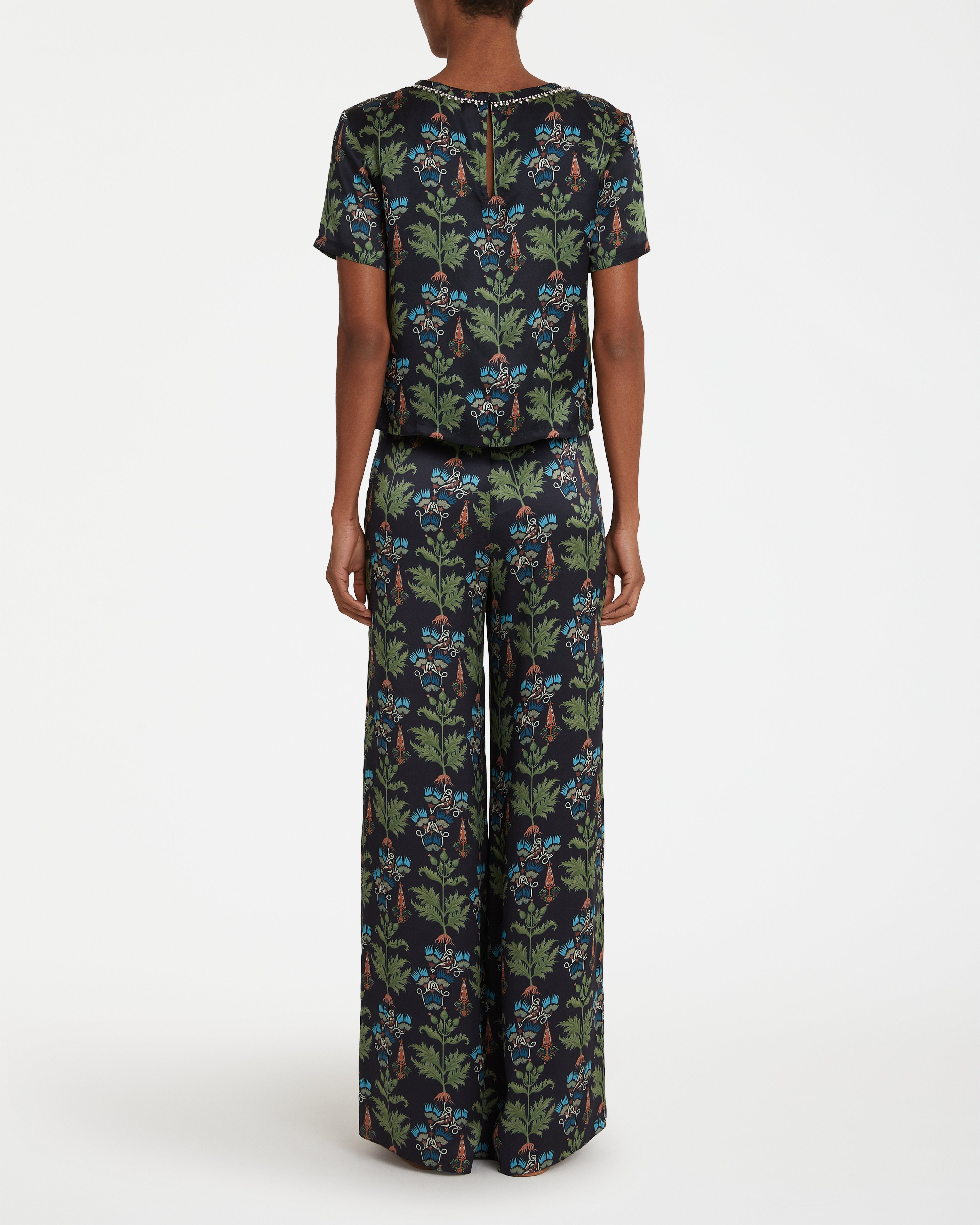 Blair Trousers in Persian Botanic Print