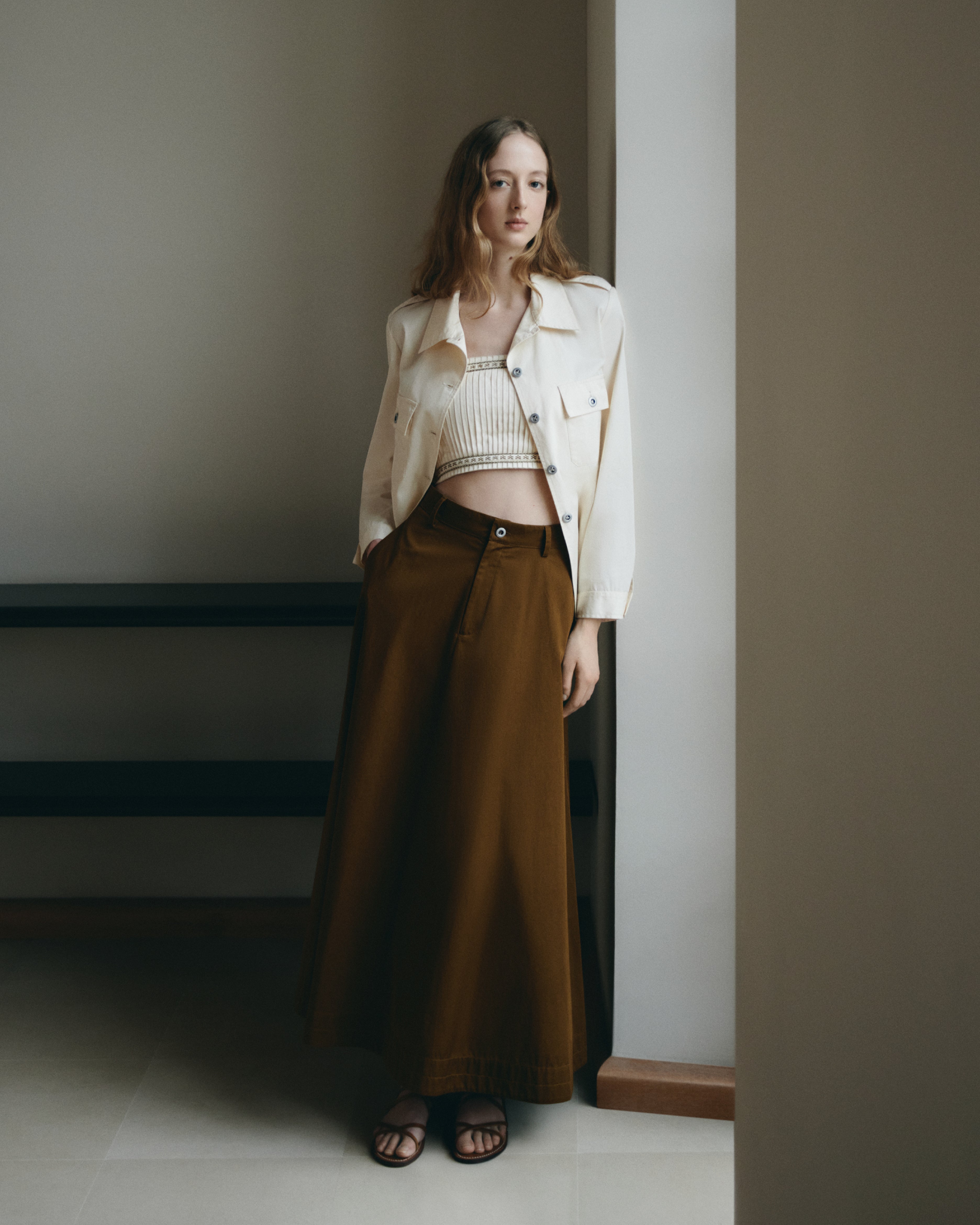 Flavia Top with Alabama Embroidery