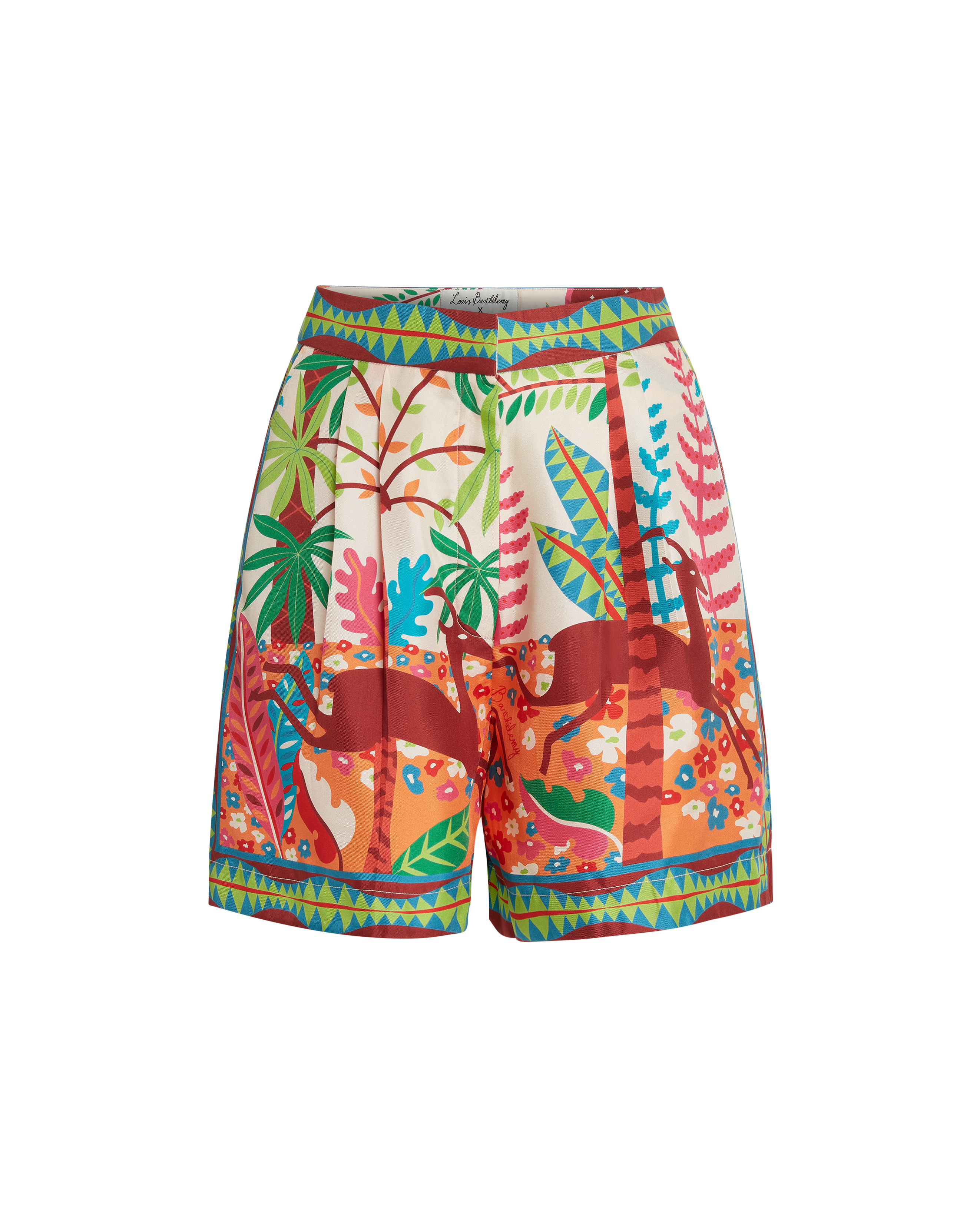 Tamu Shorts in Louis Barthélemy Print