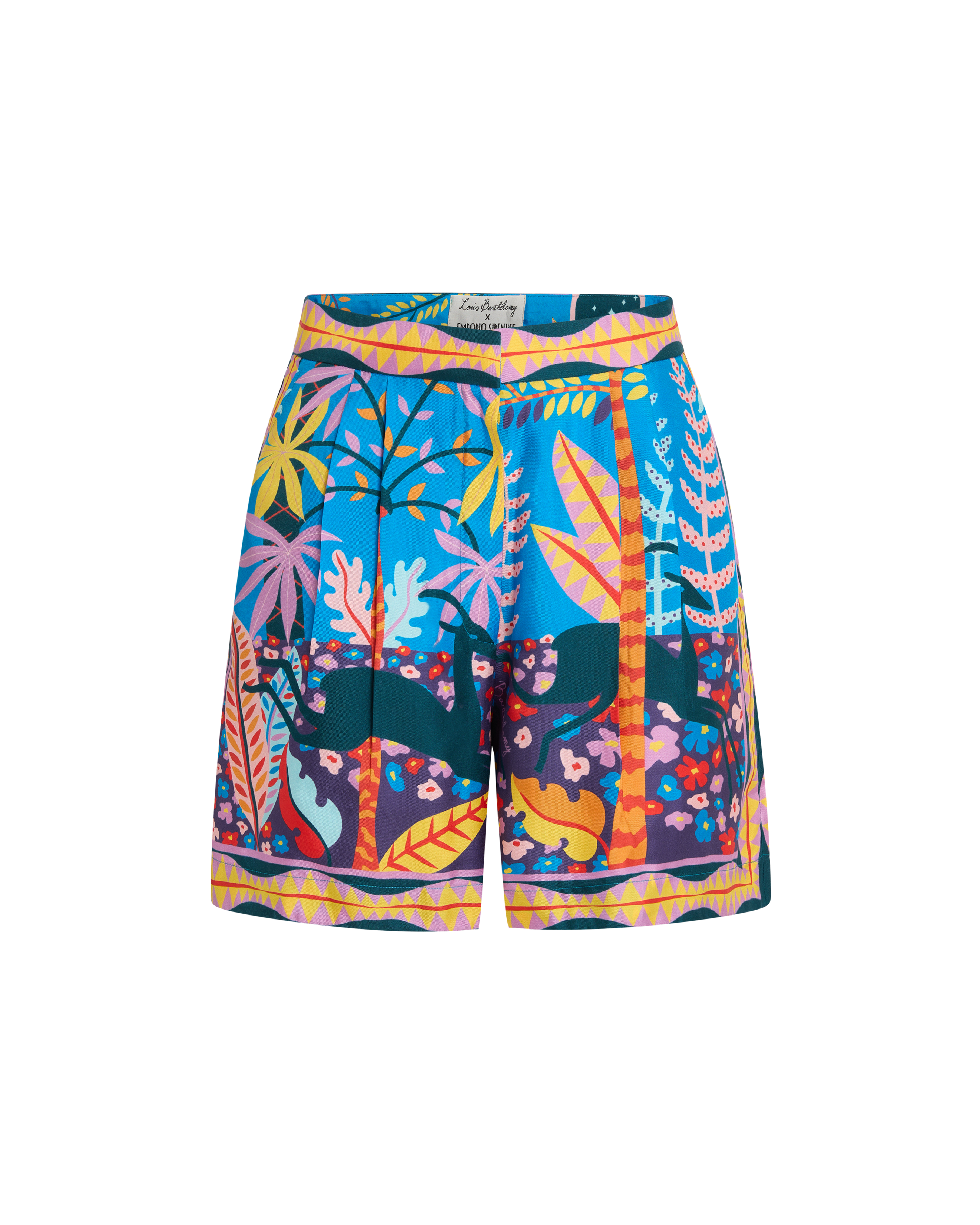 Tamu Shorts in Louis Barthélemy Print