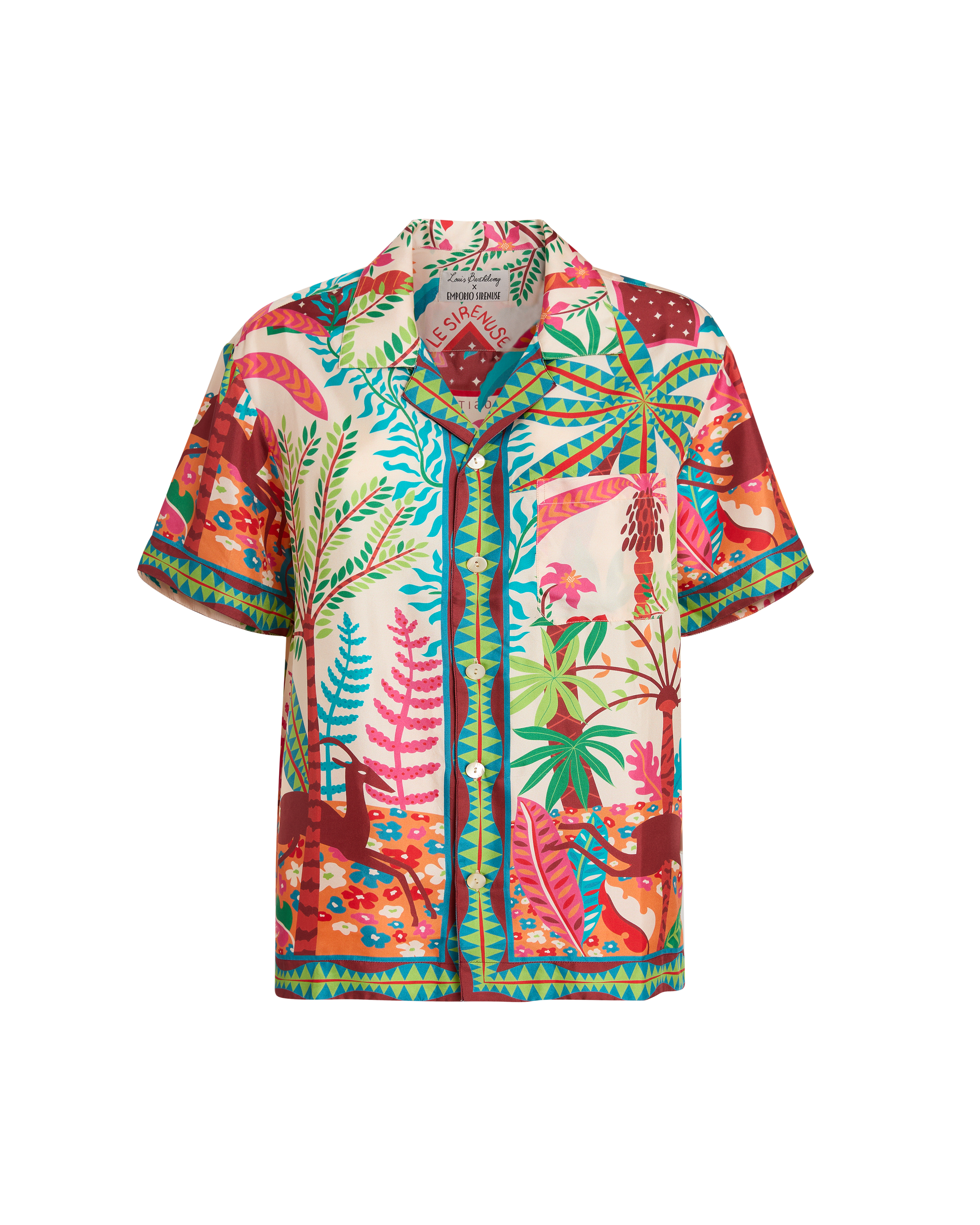 Hawaiian Shirt in Louis Barthélemy Print