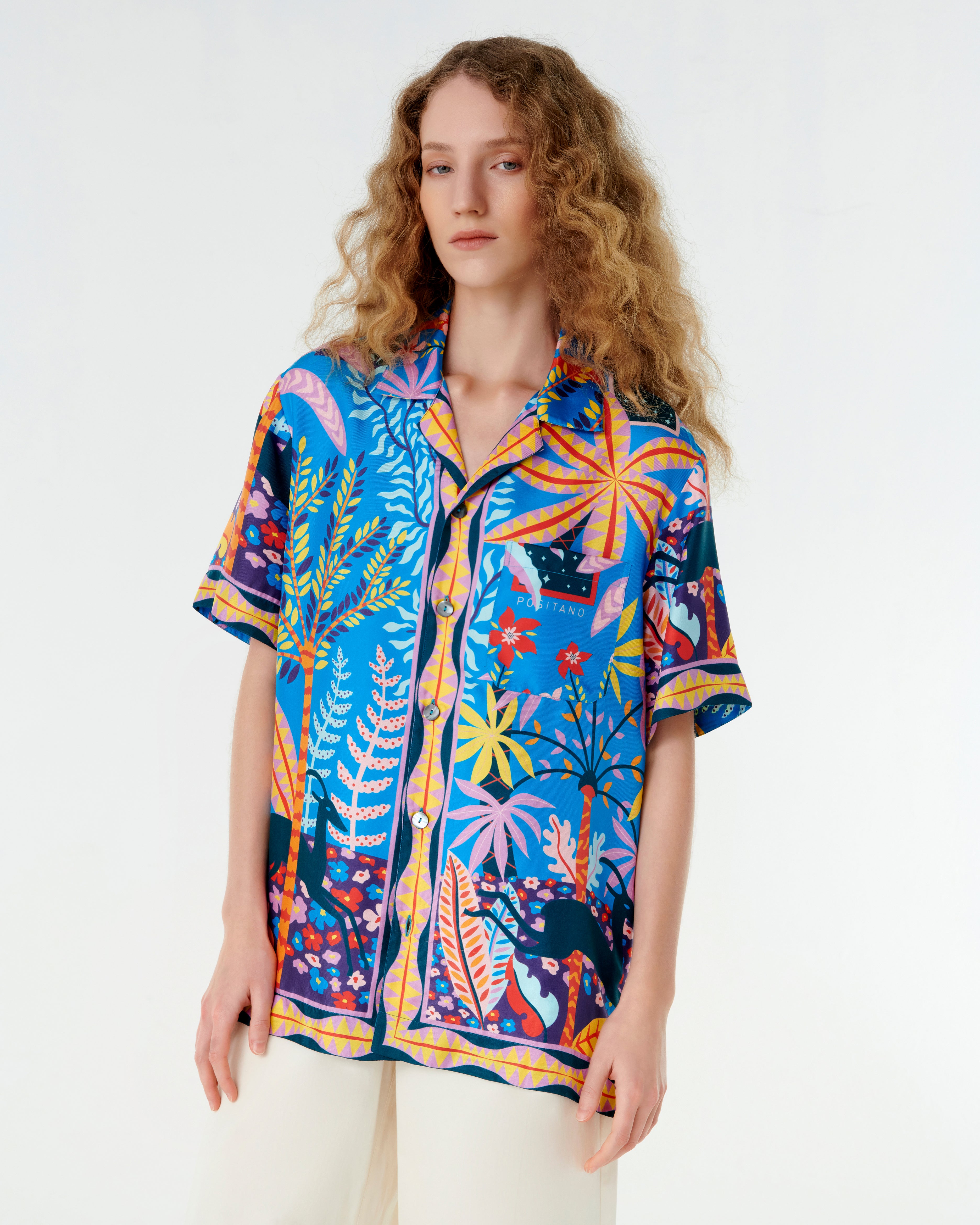 Hawaiian Shirt in Louis Barthélemy Print