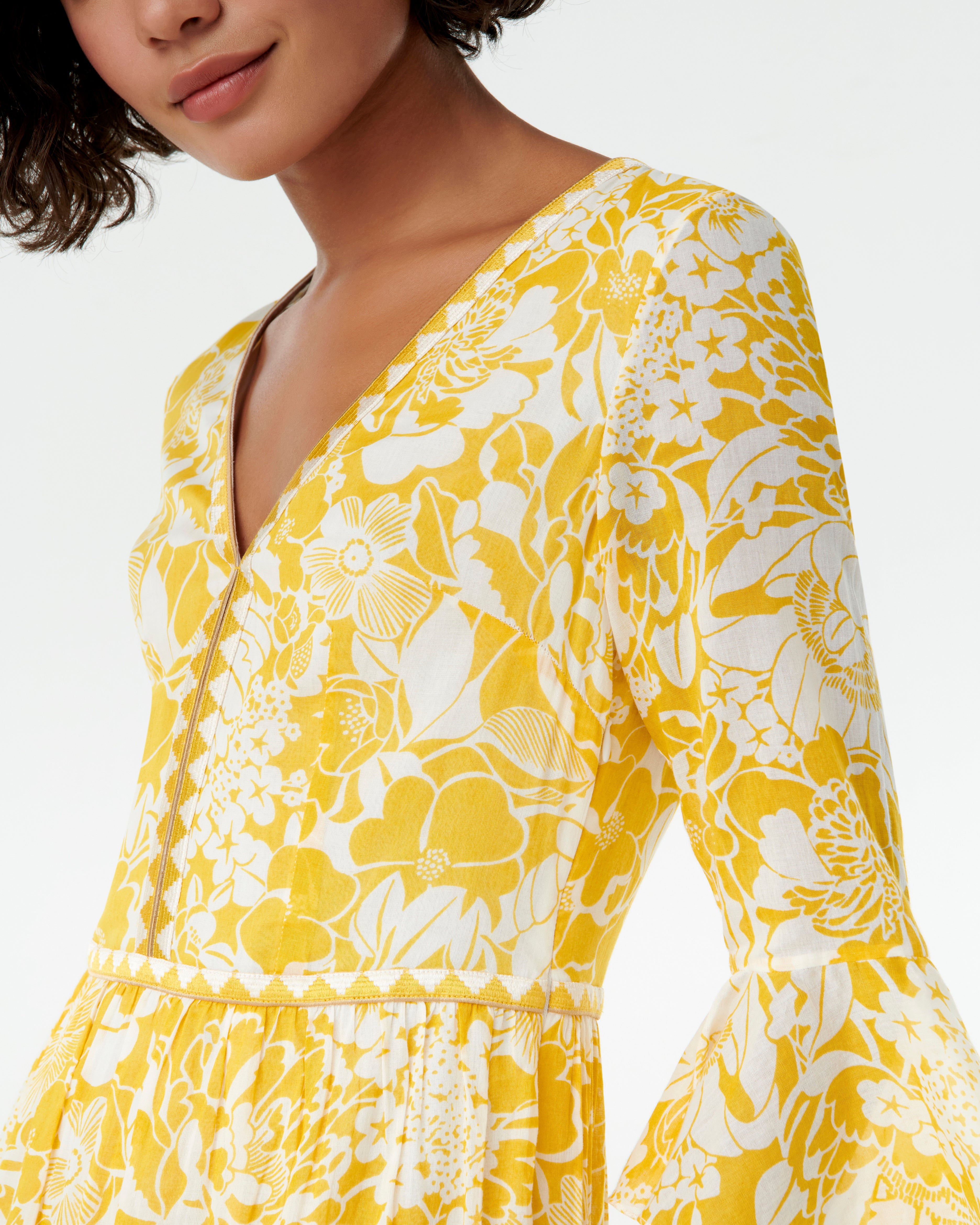 Bella Dress in Bloom Print