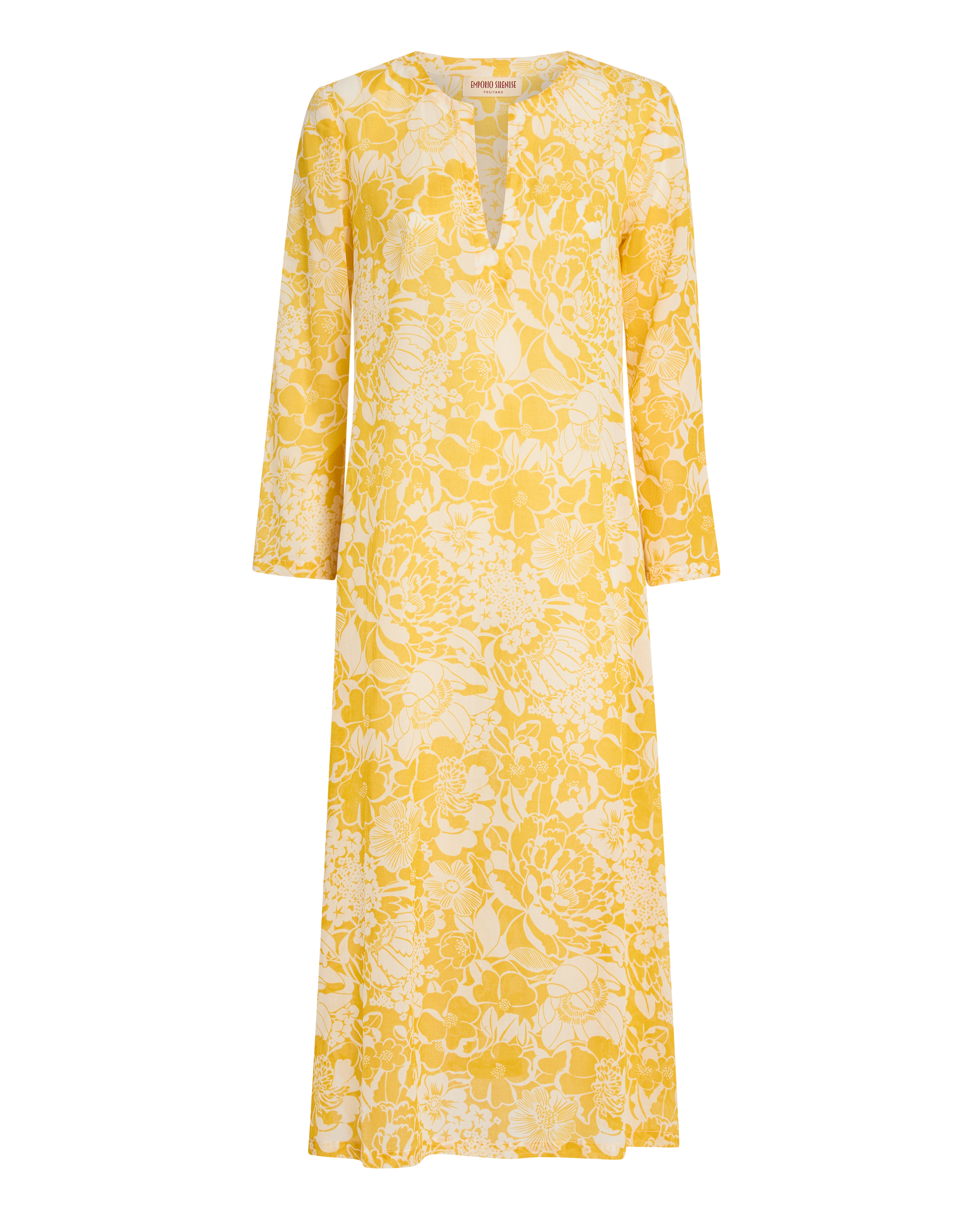 Giada Caftan in Bloom Print