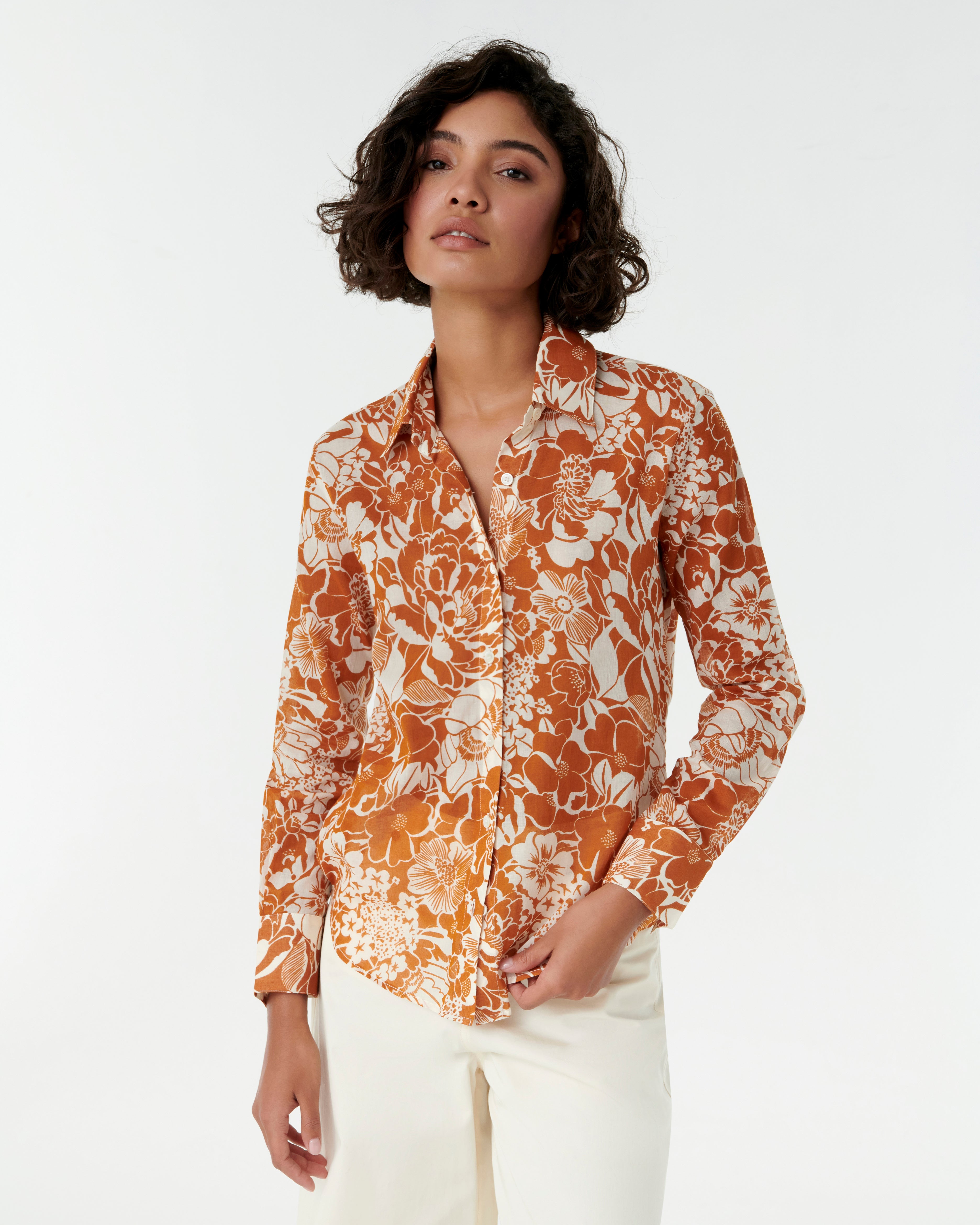 Patricia Shirt in Bloom Print