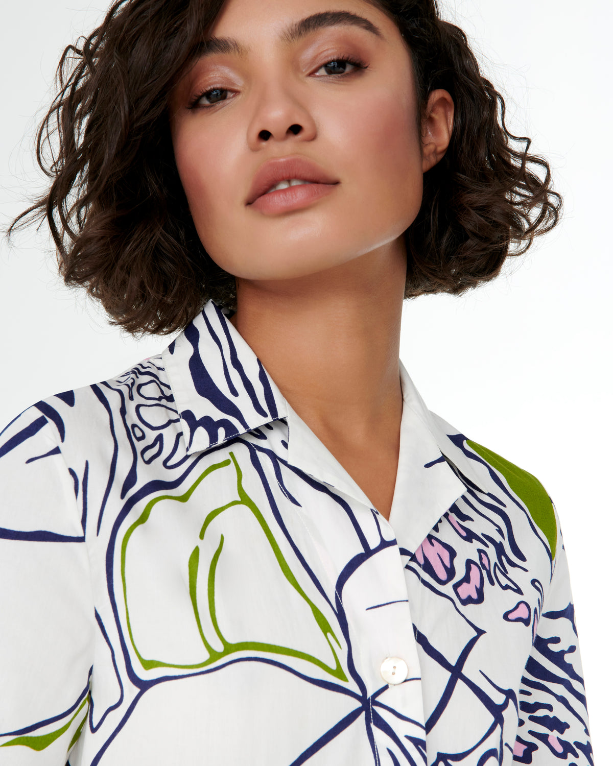 Claudia Dress in Calypso Print
