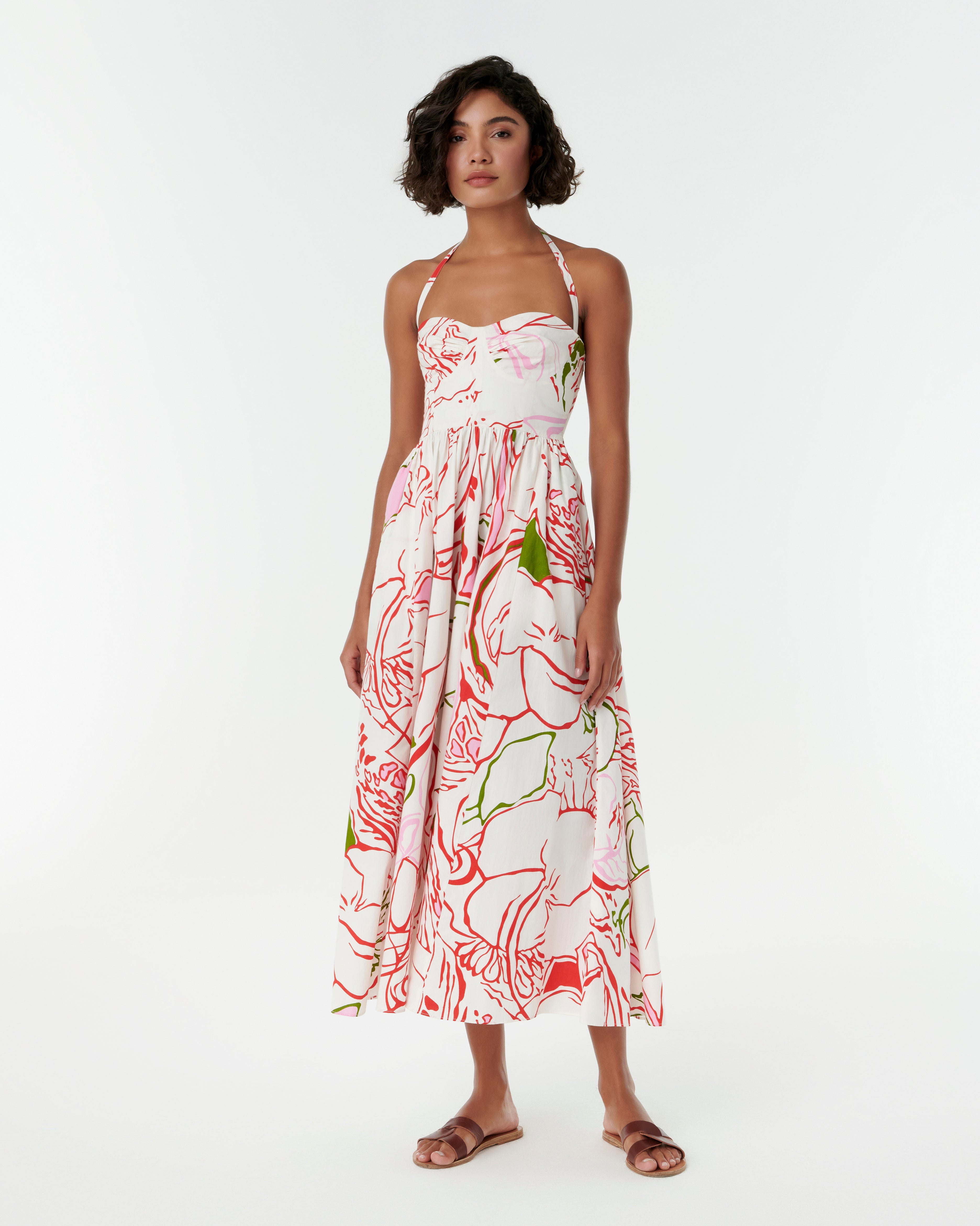 Johanna Dress in Calypso Print