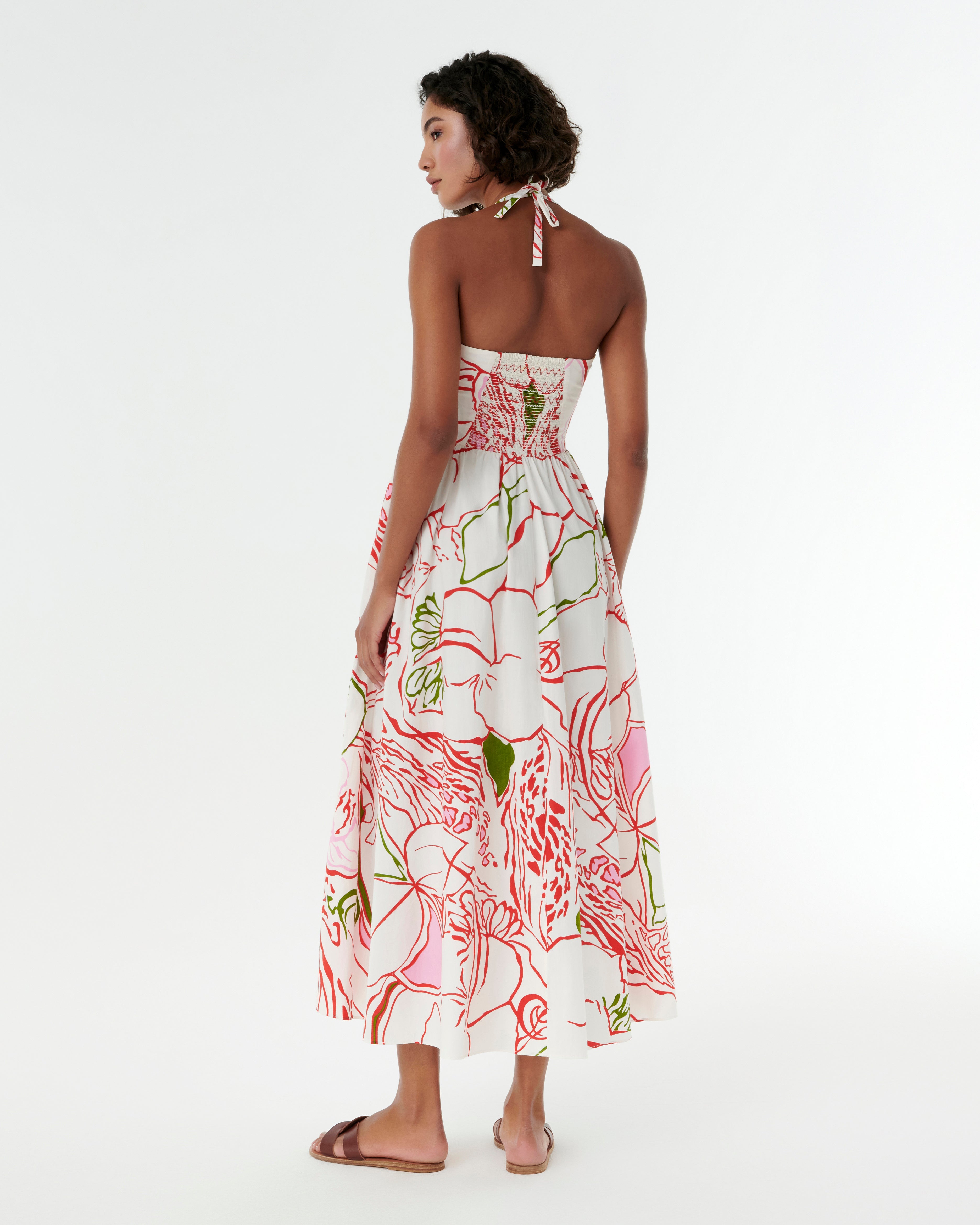Johanna Dress in Calypso Print
