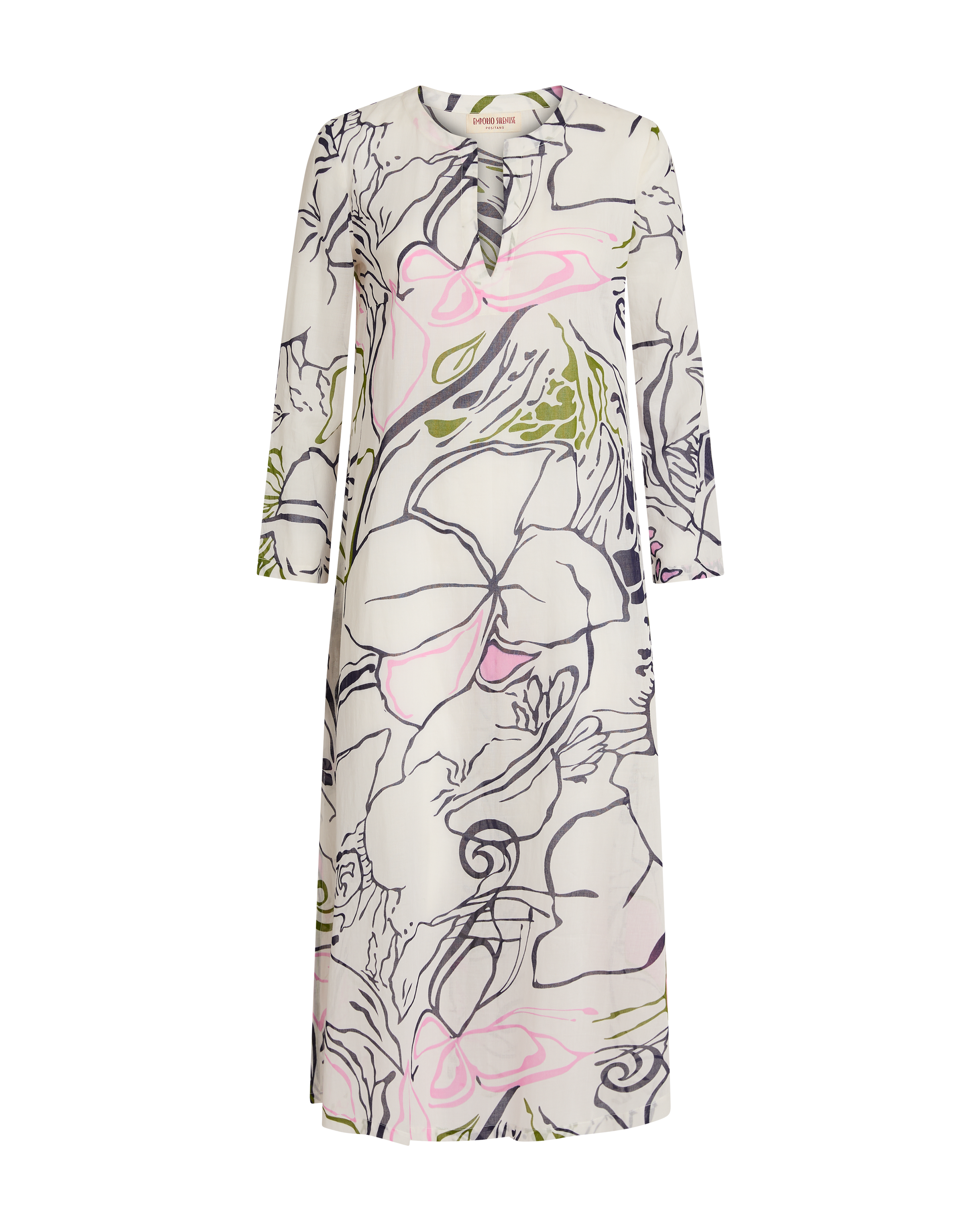 Giada Caftan in Calypso Print