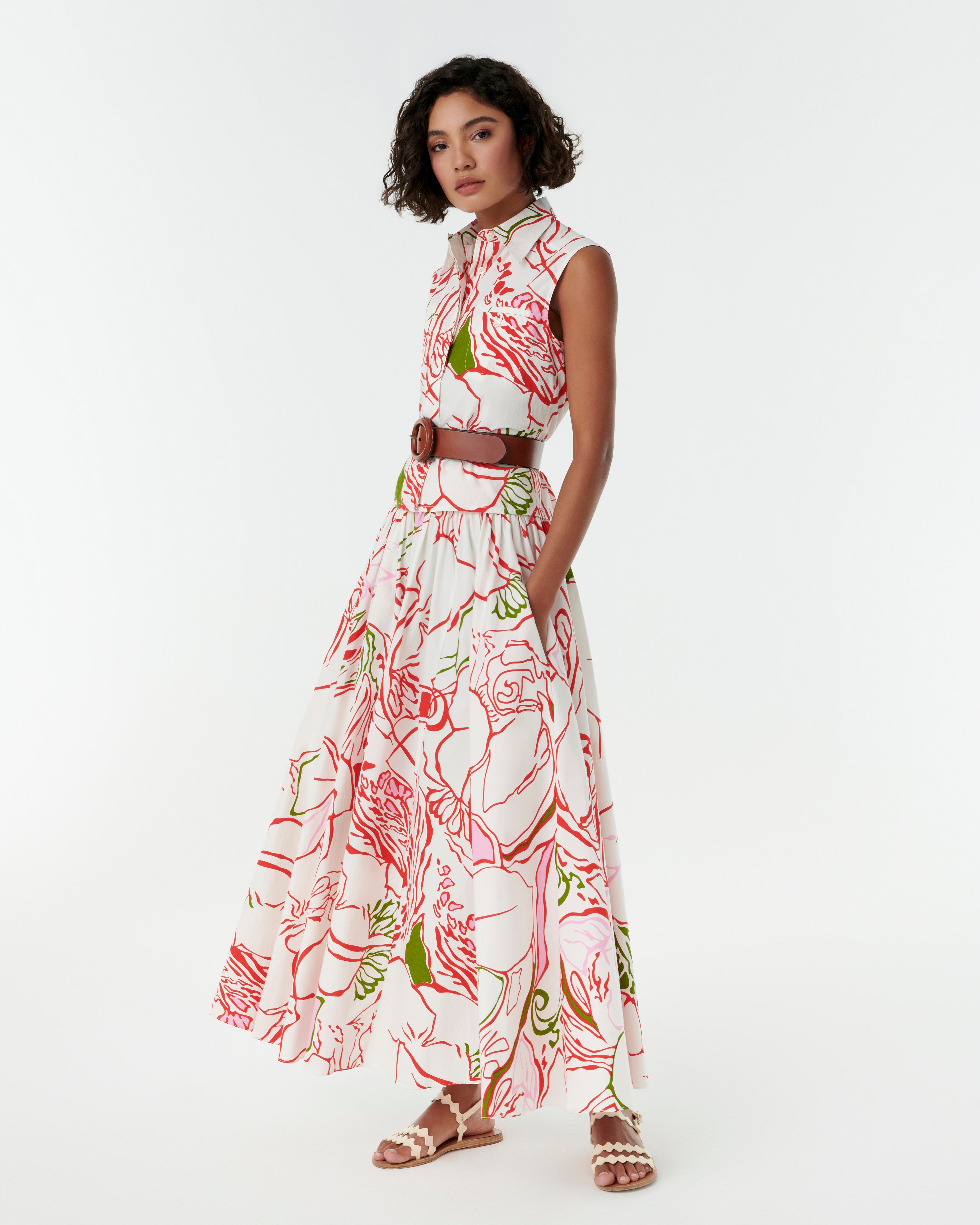 Ombretta Skirt in Calypso Print