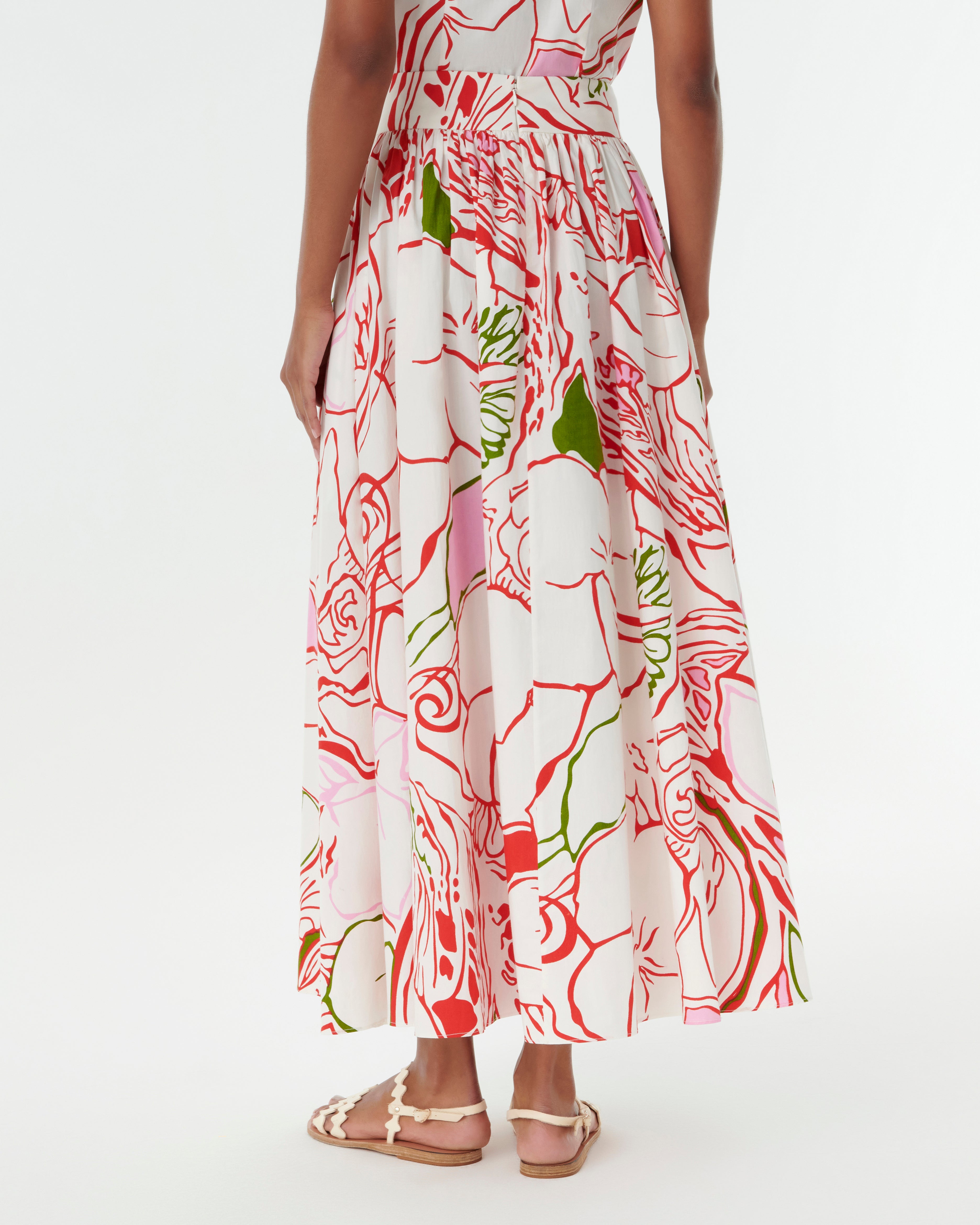 Ombretta Skirt in Calypso Print