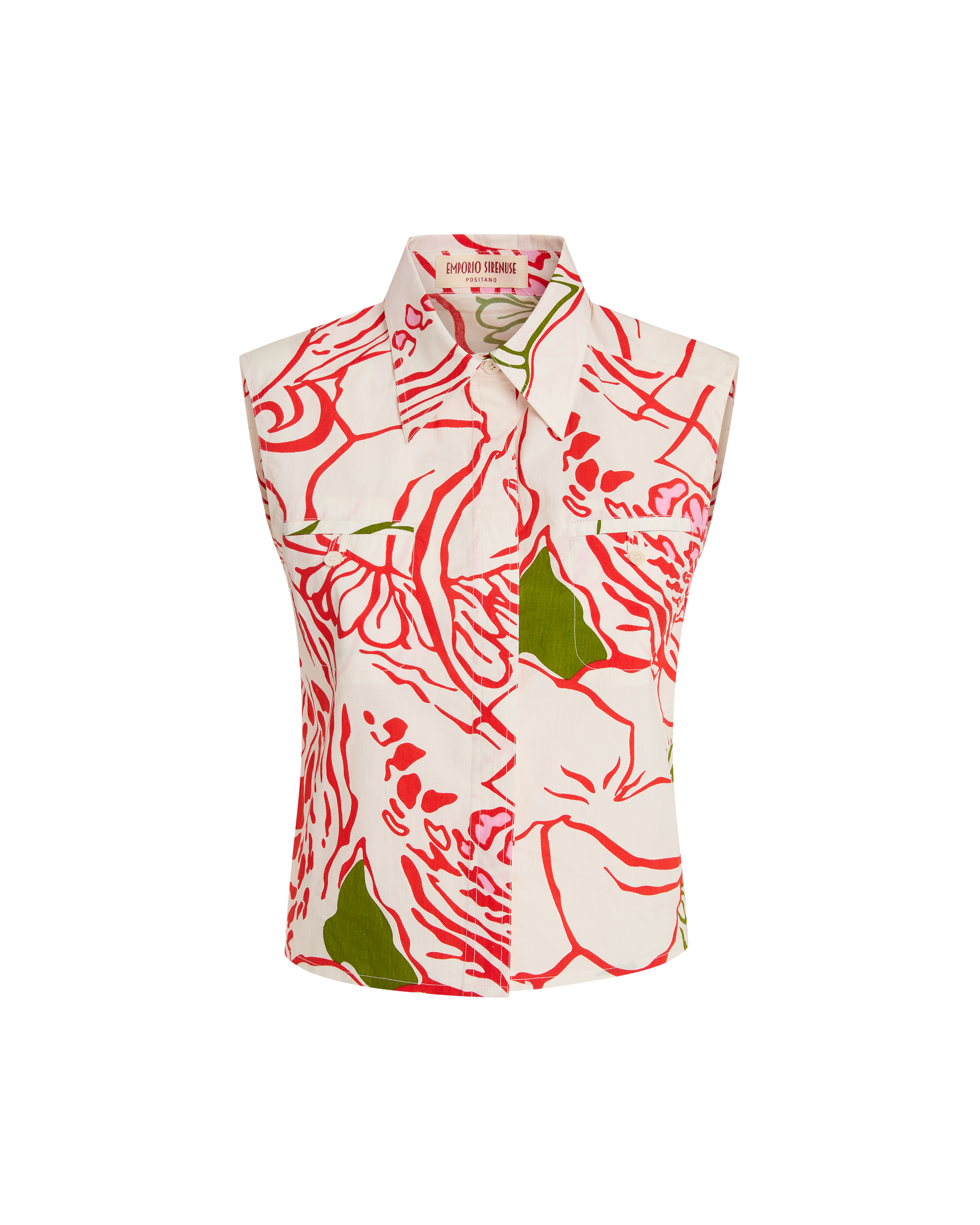 Ylenia Top in Calypso Print