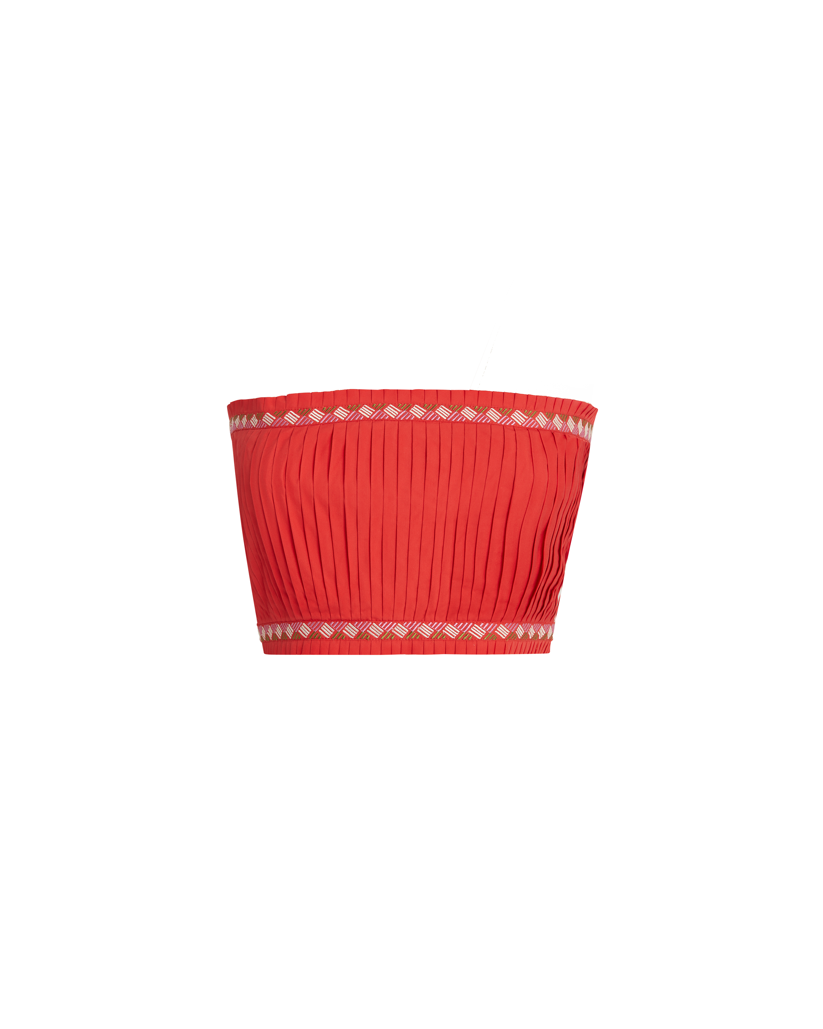 Flavia Top with Japanese Peacock Embroidery