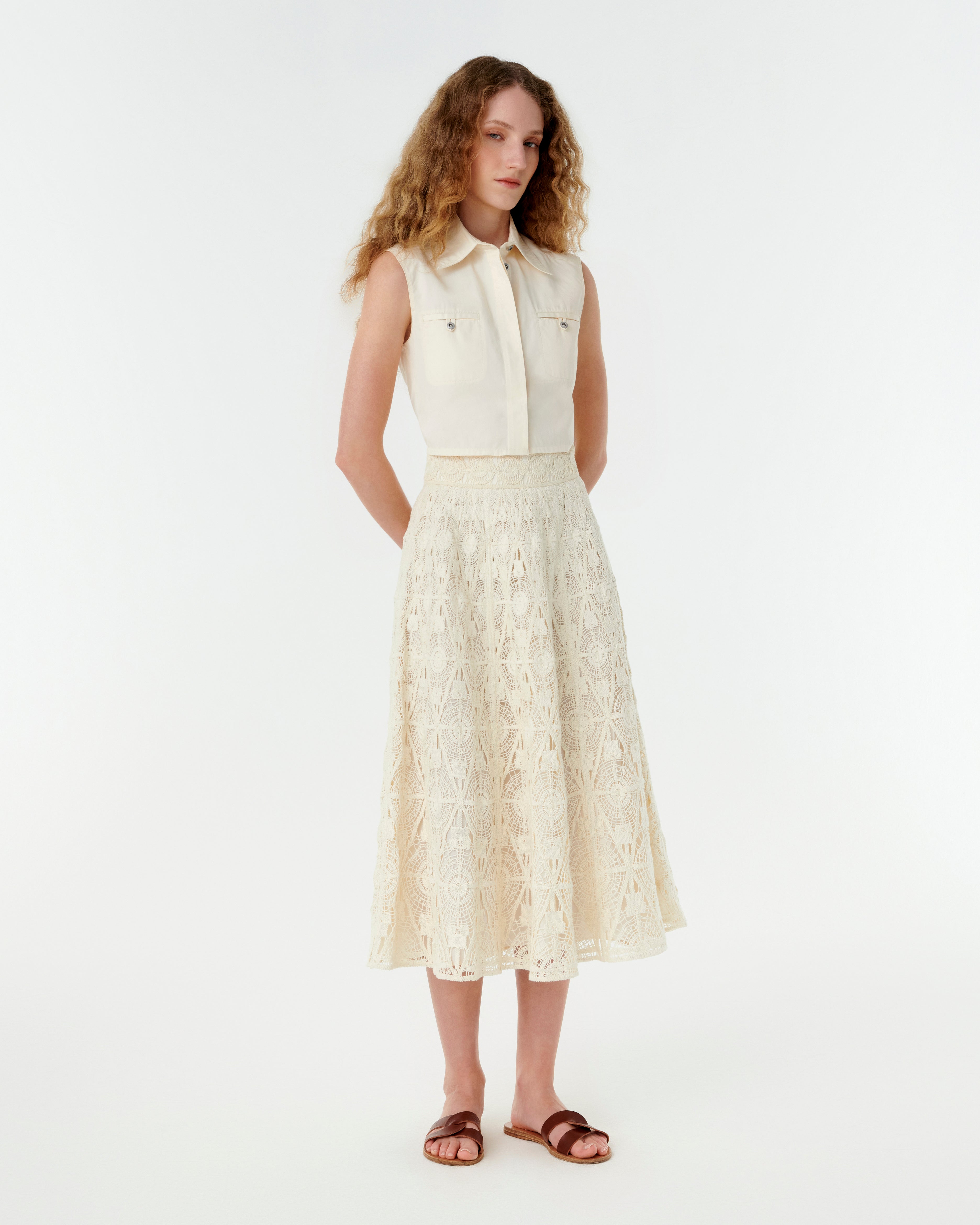 Mulia Skirt in Macramè