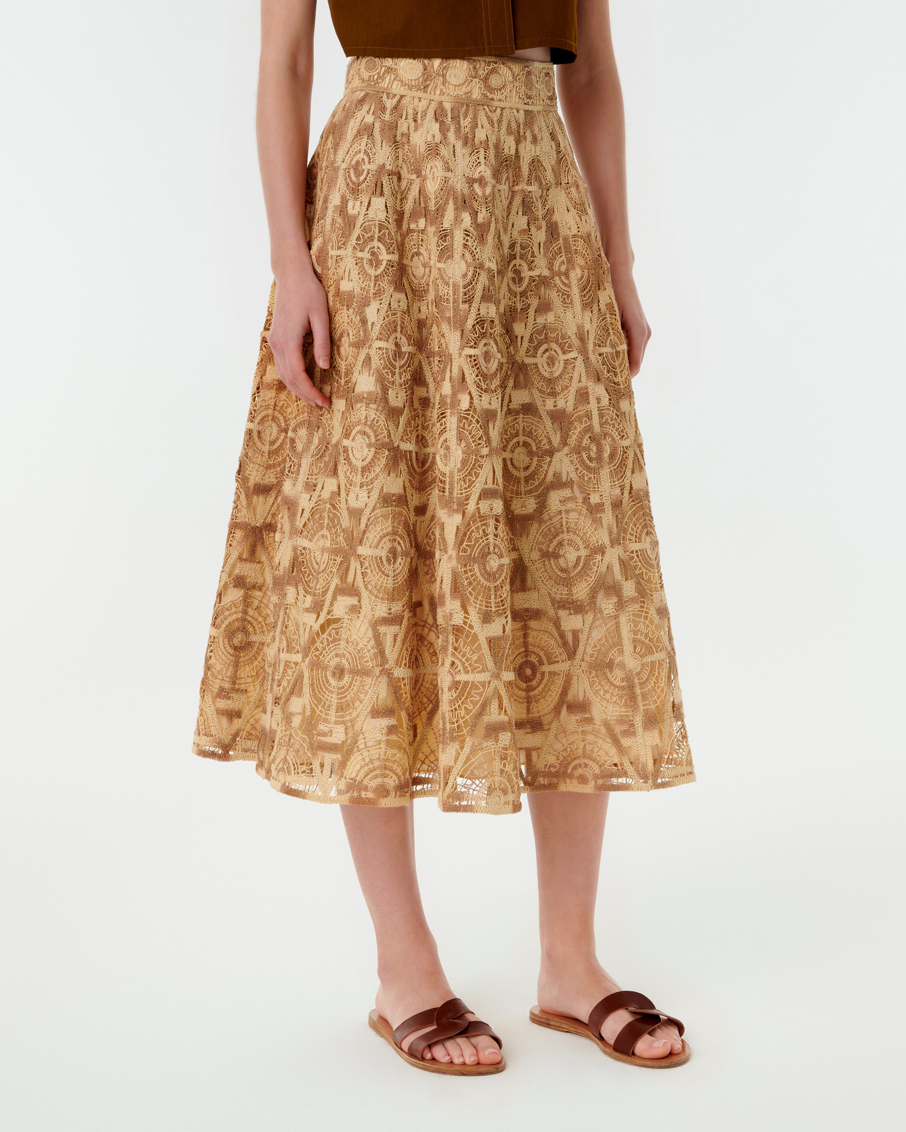 Mulia Skirt in Macramè