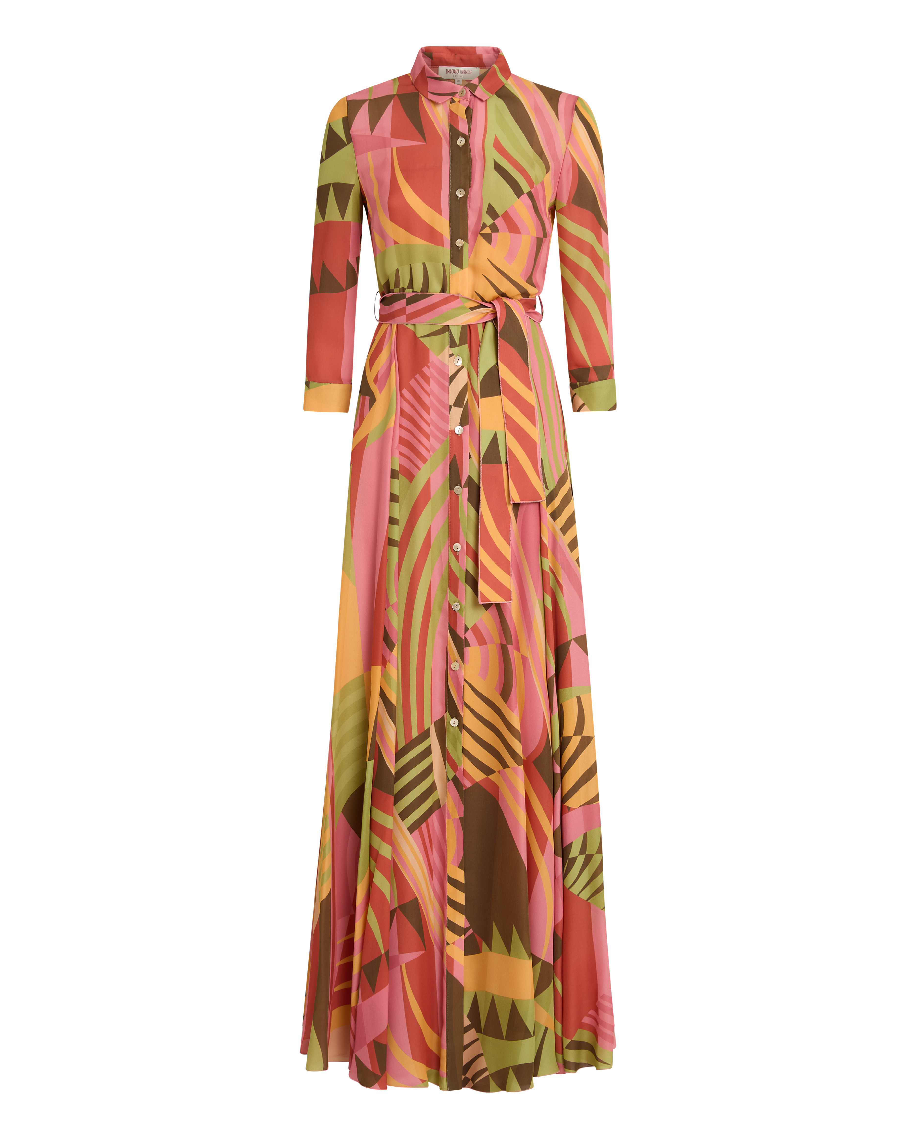 Ida Dress in Pagoda Print