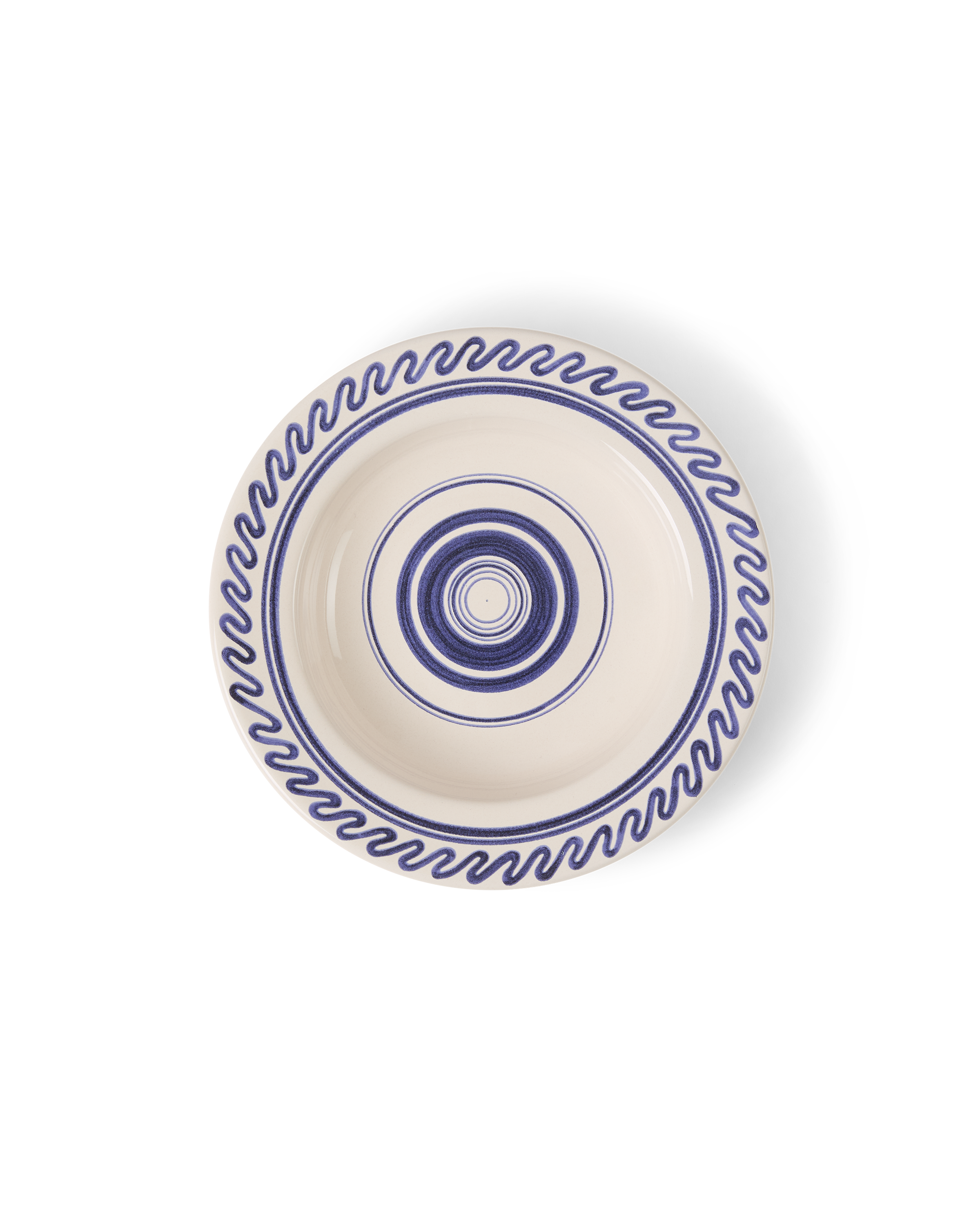 Waves Soup Plate