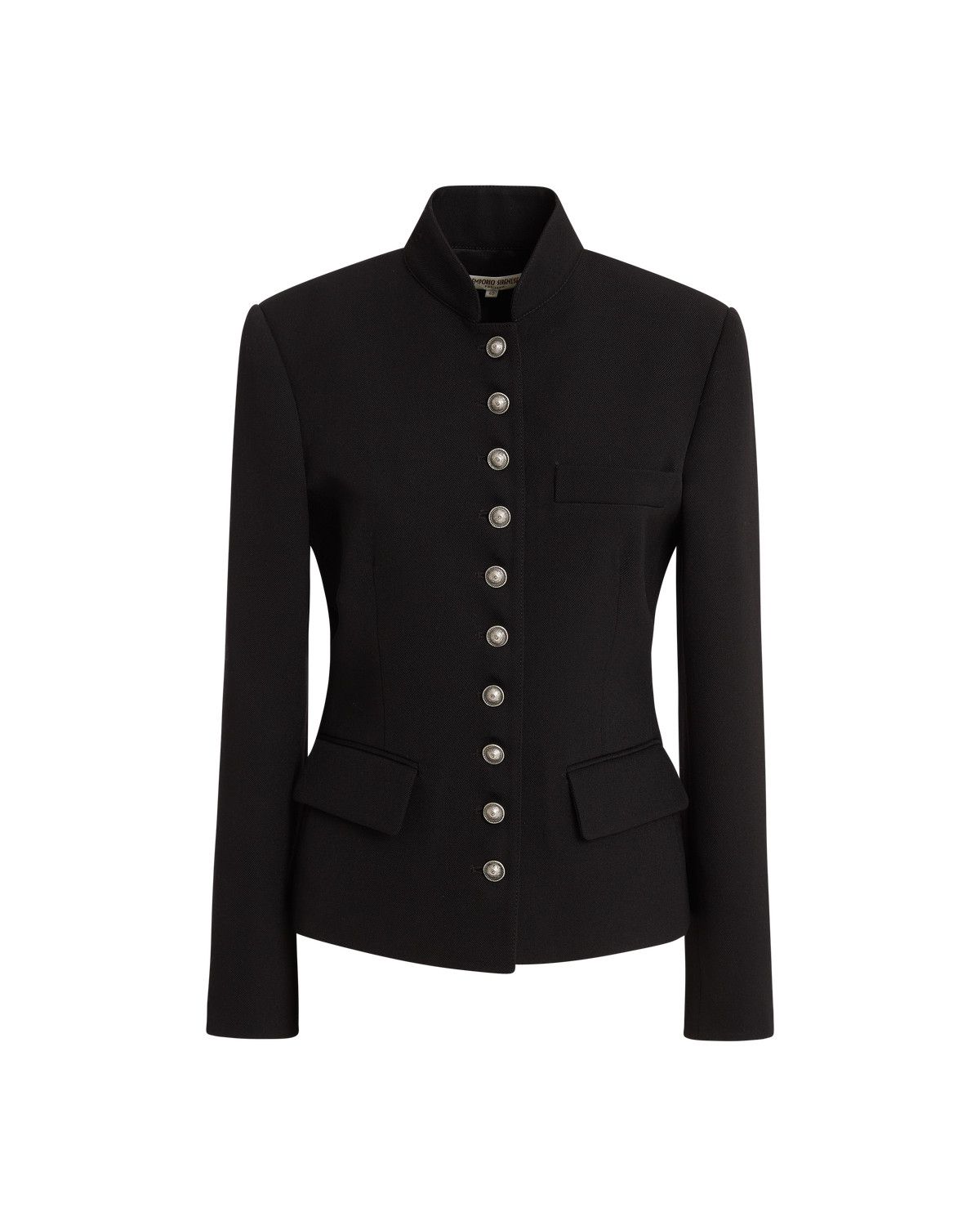 Tolly Jacket in Black Assam