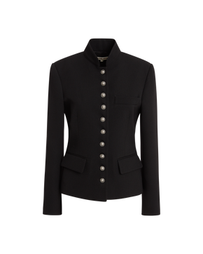 Tolly Jacket in Black Assam