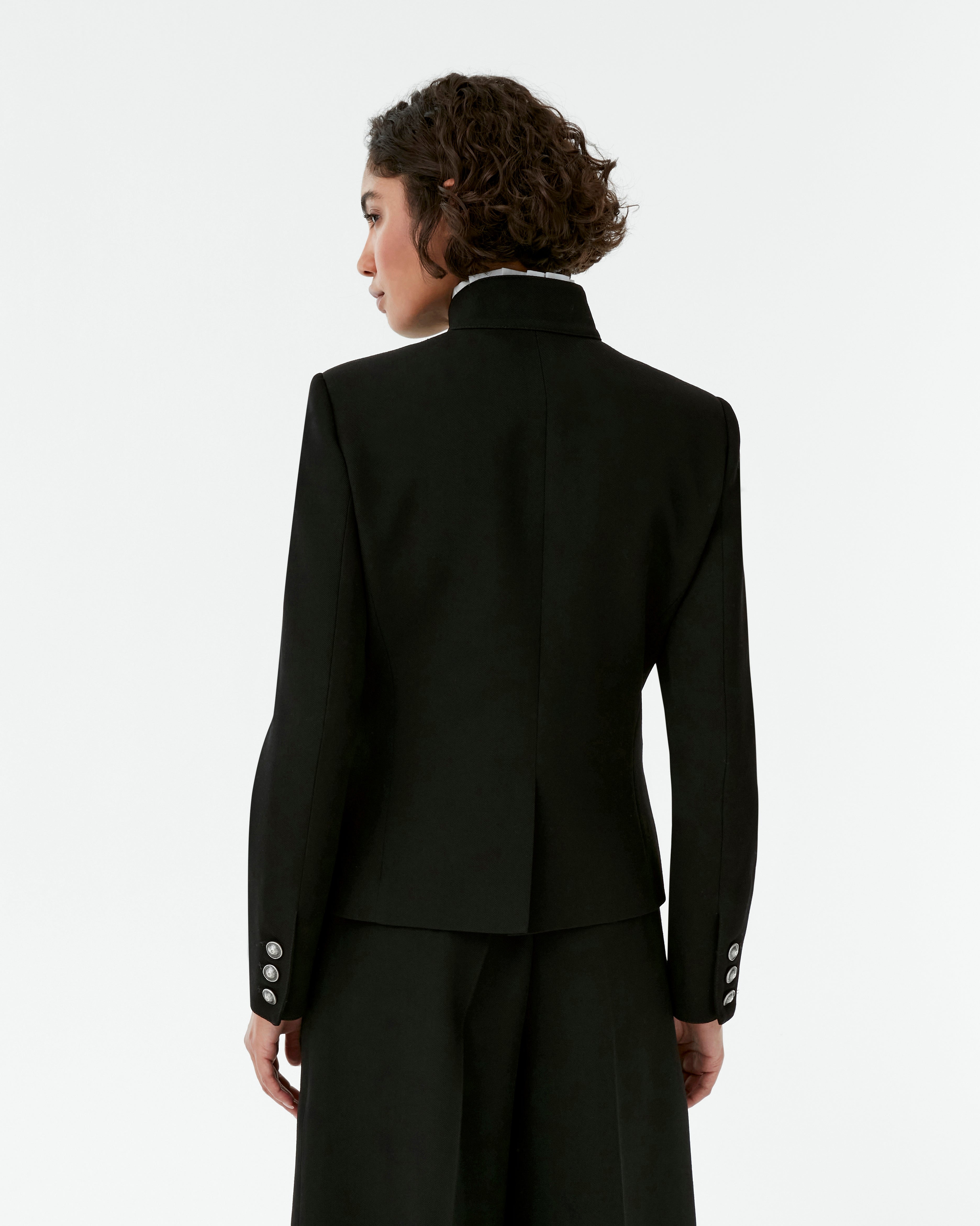 Tolly Jacket in Black Assam