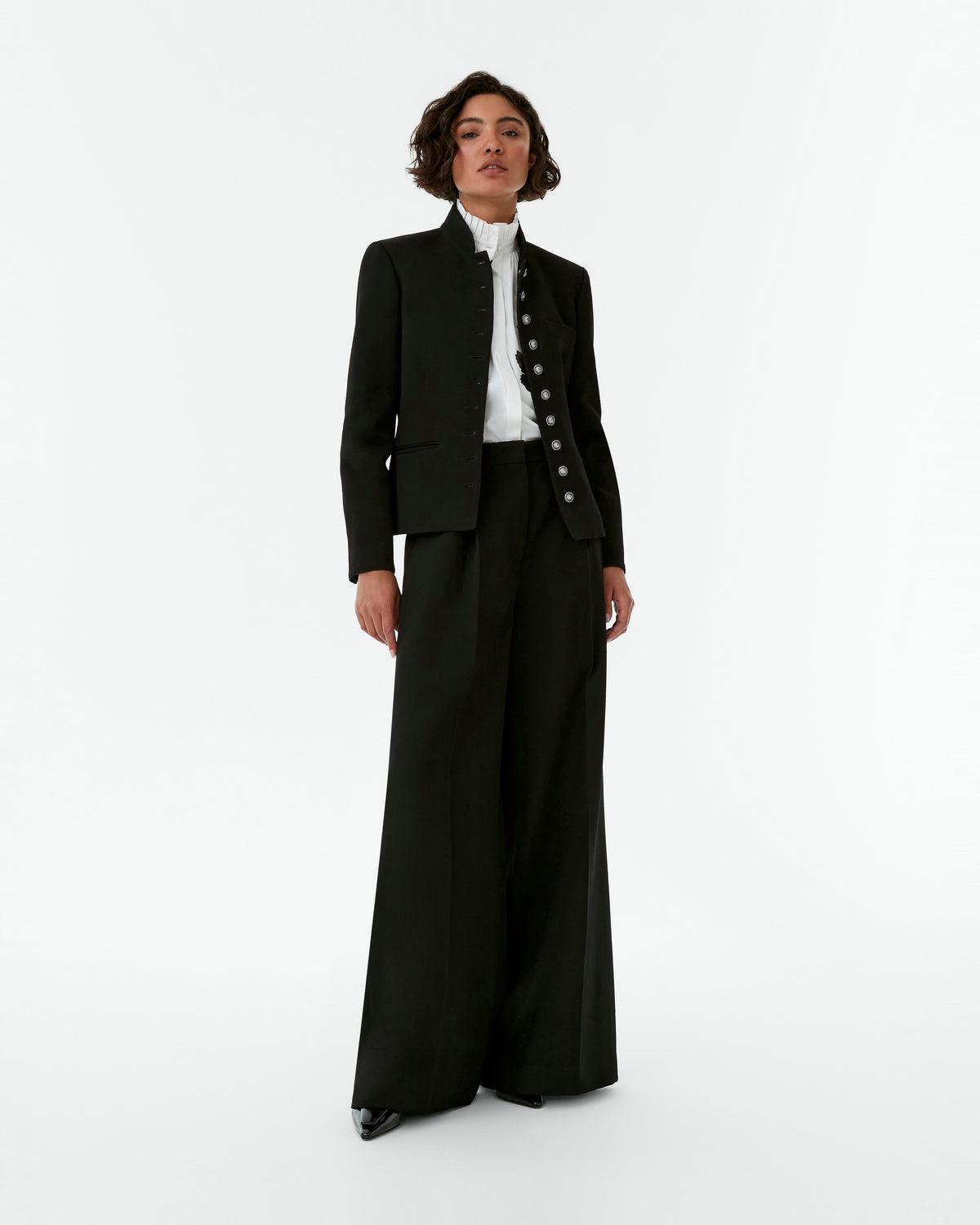 Tolly Jacket in Black Assam