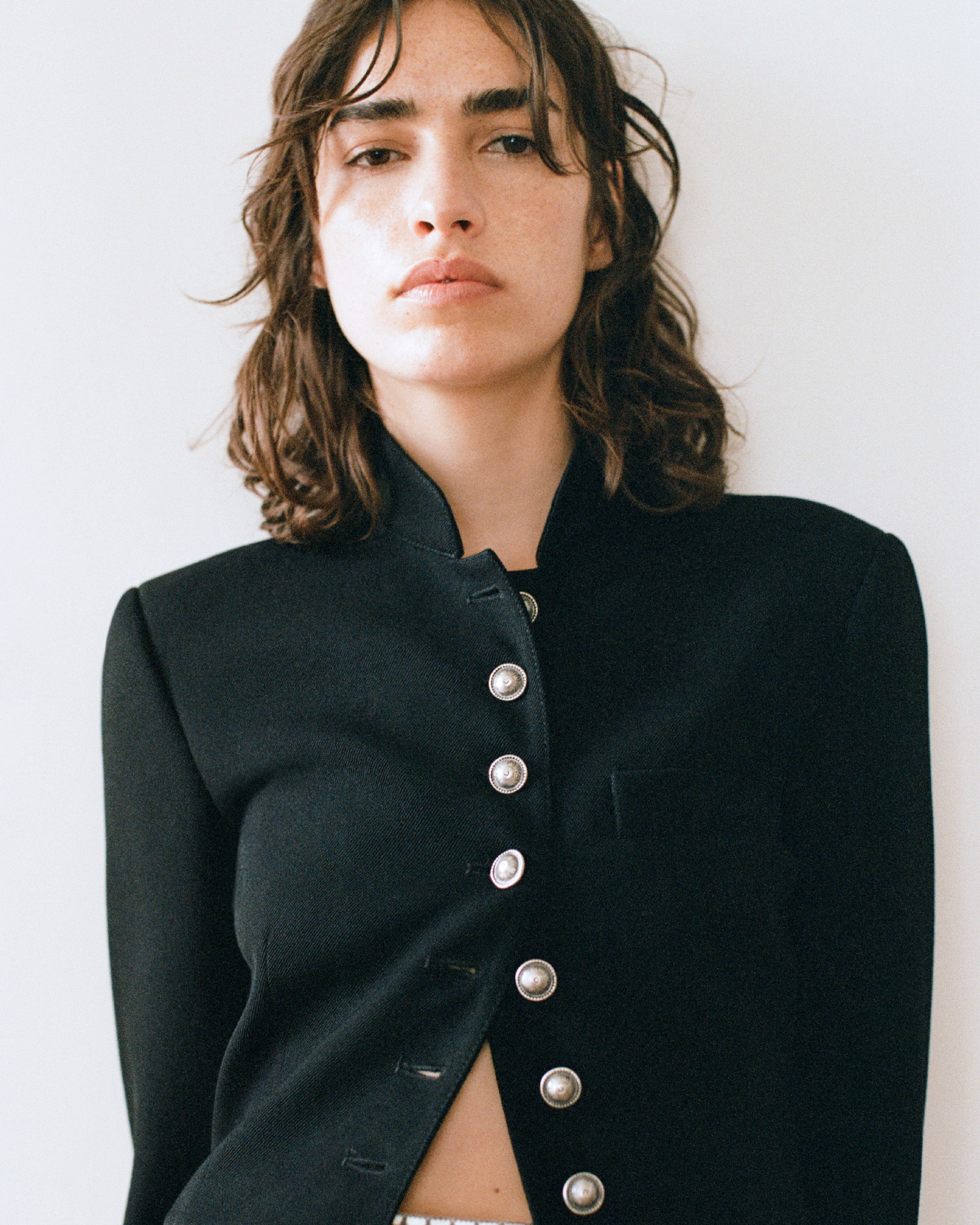 Tolly Jacket in Black Assam