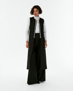 Felix Vest in Black Assam