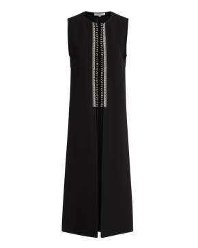 Felix Vest in Black Assam