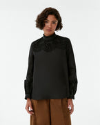 Mona Blouse with Broderie Anglaise