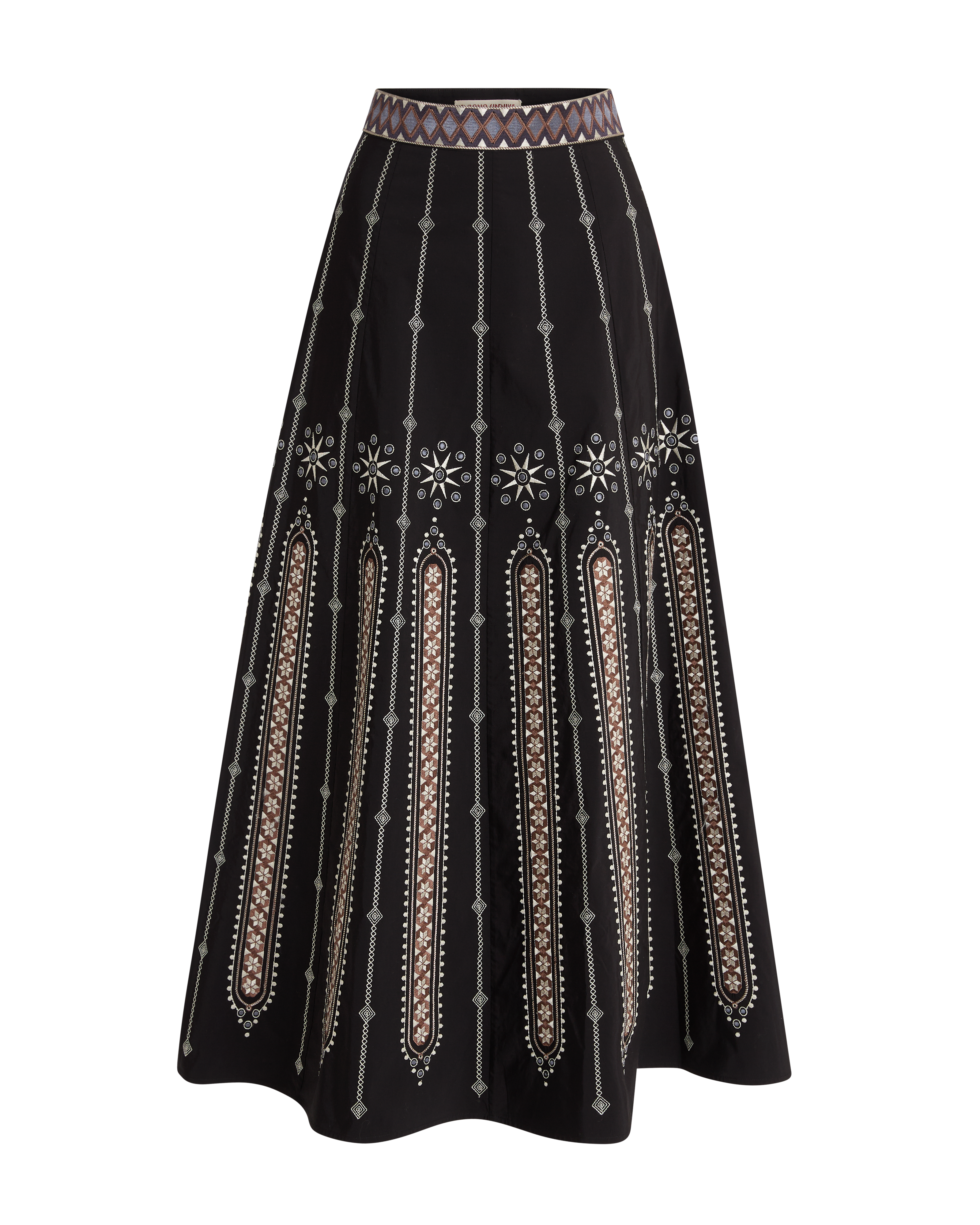 Camille Skirt with Byzantine Embroidery