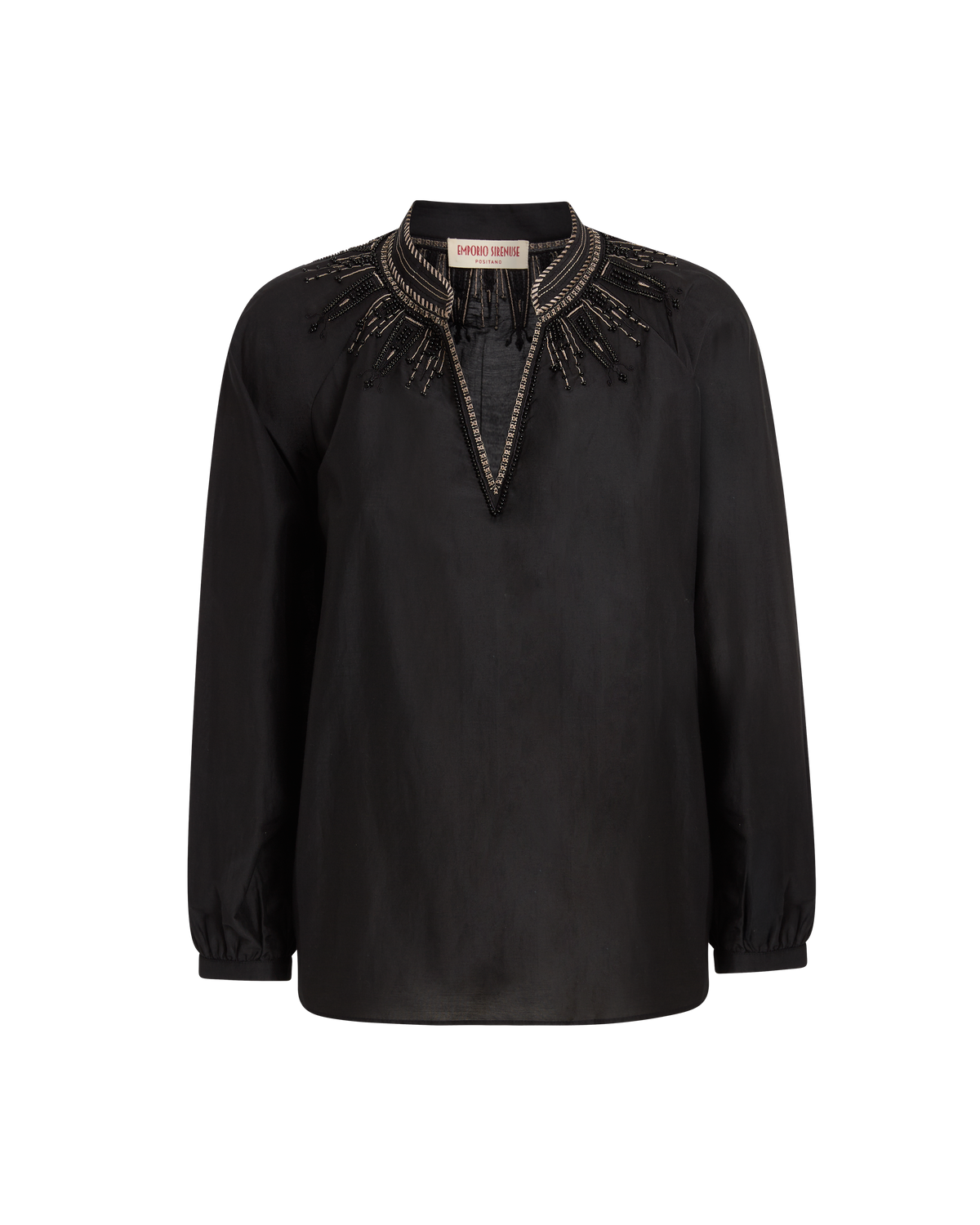 Ilizia Blouse with Byzantine Embroidery