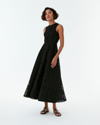 Clodette Dress in Macramè