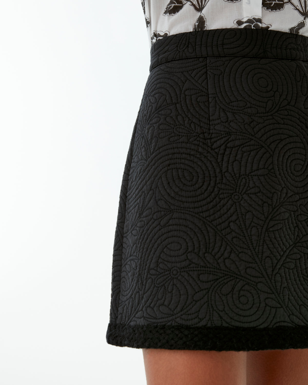 Giuliana Skirt in Floral Quilt