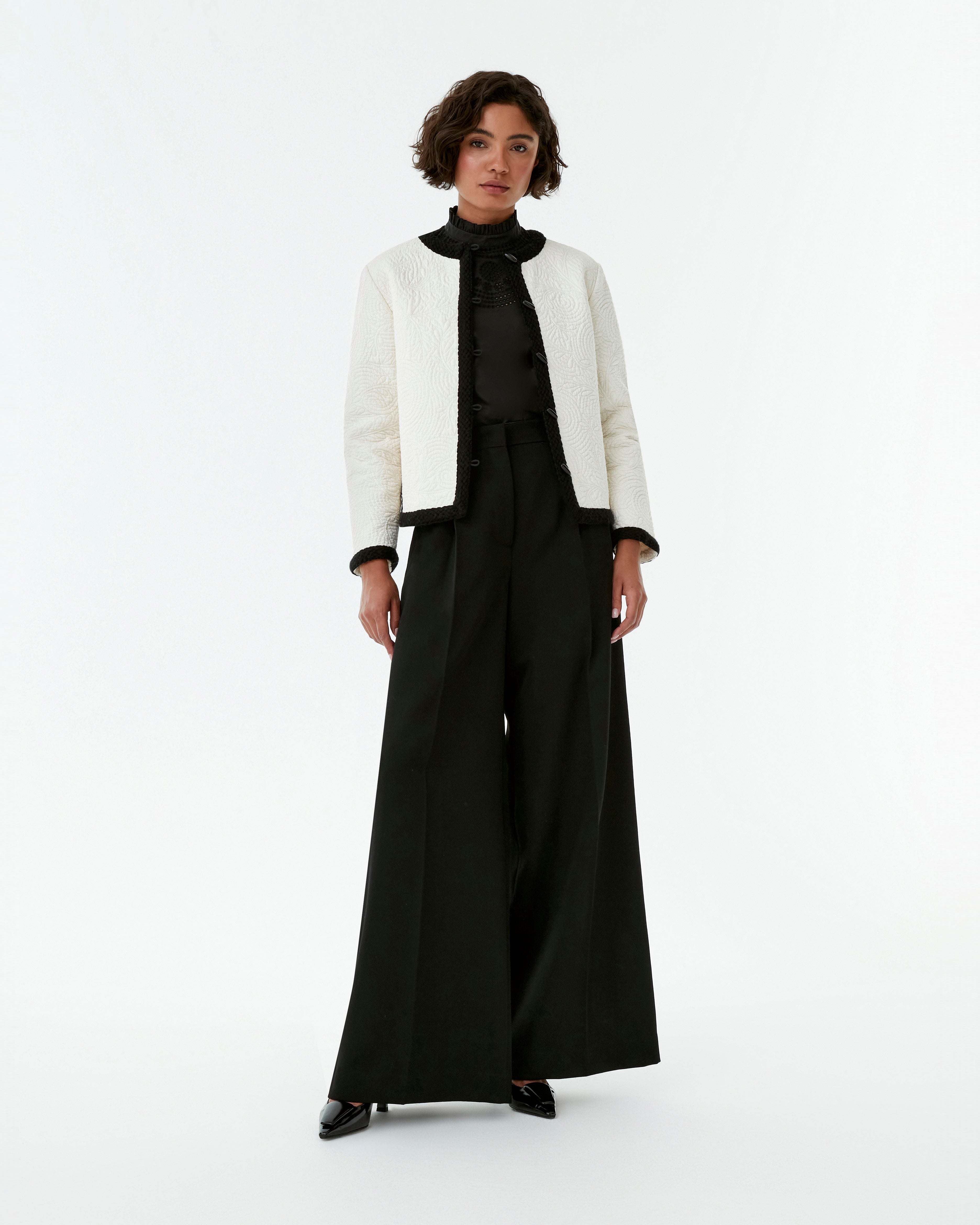 Iole Jacket in Floral Quilt