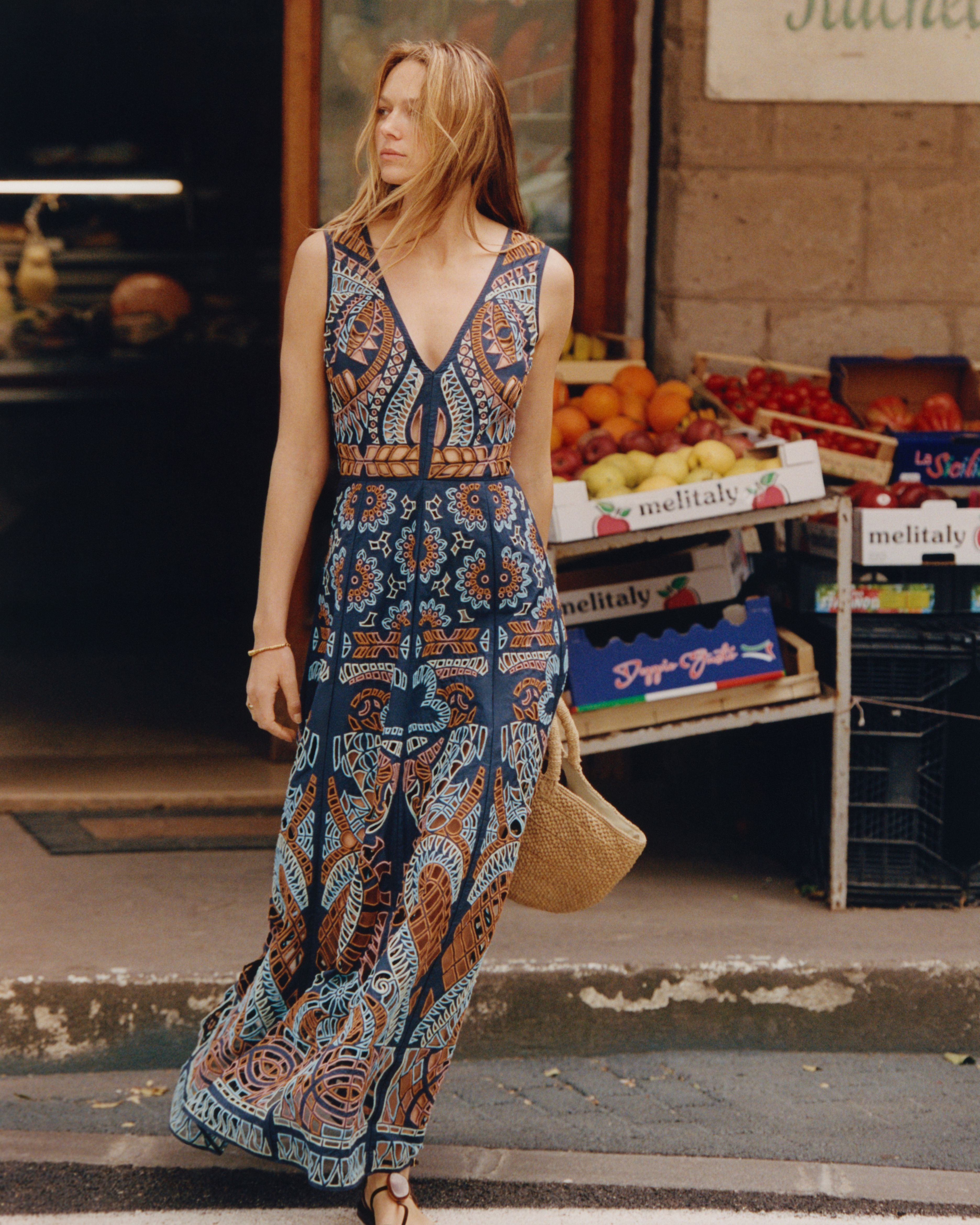 Vivienne Dress in Brisé Cutwork