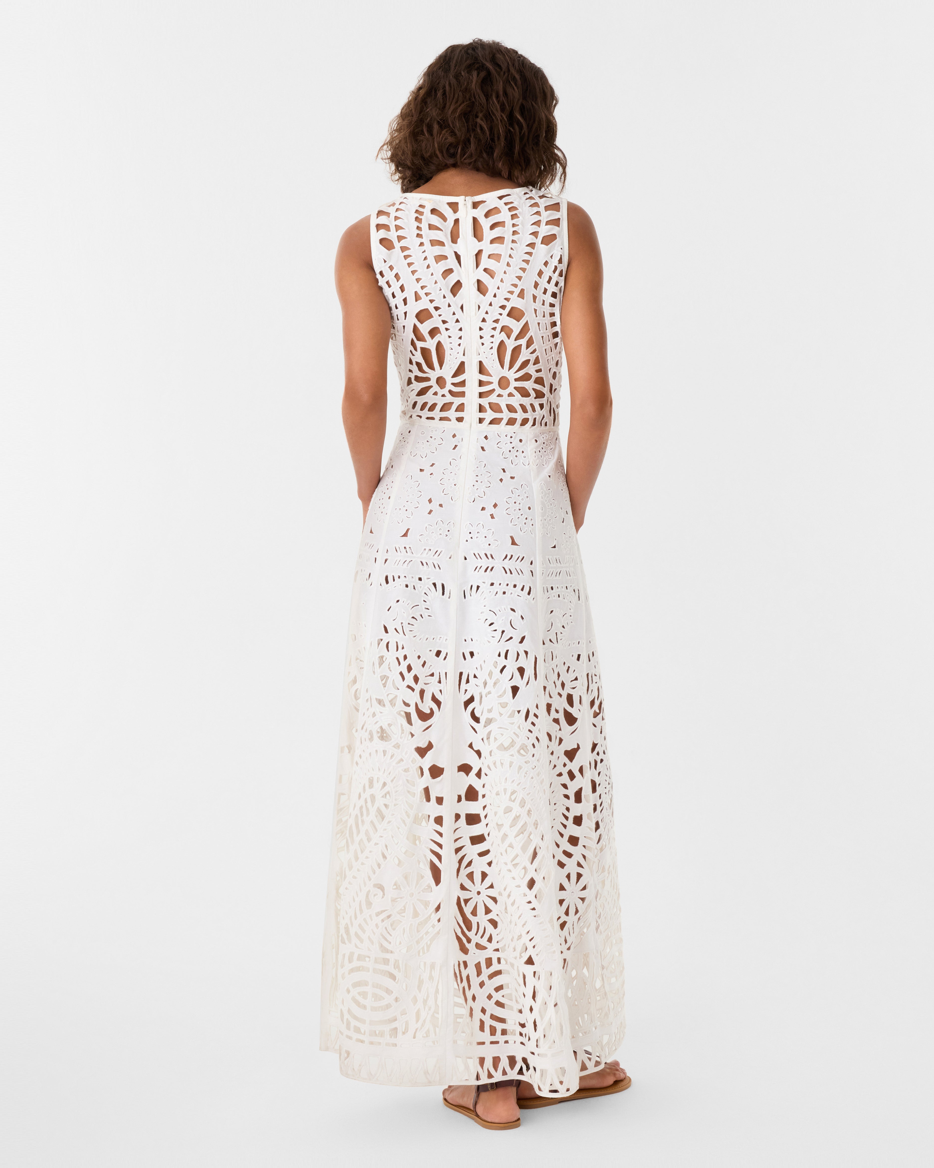 Vivienne Dress in Brisé Cutwork