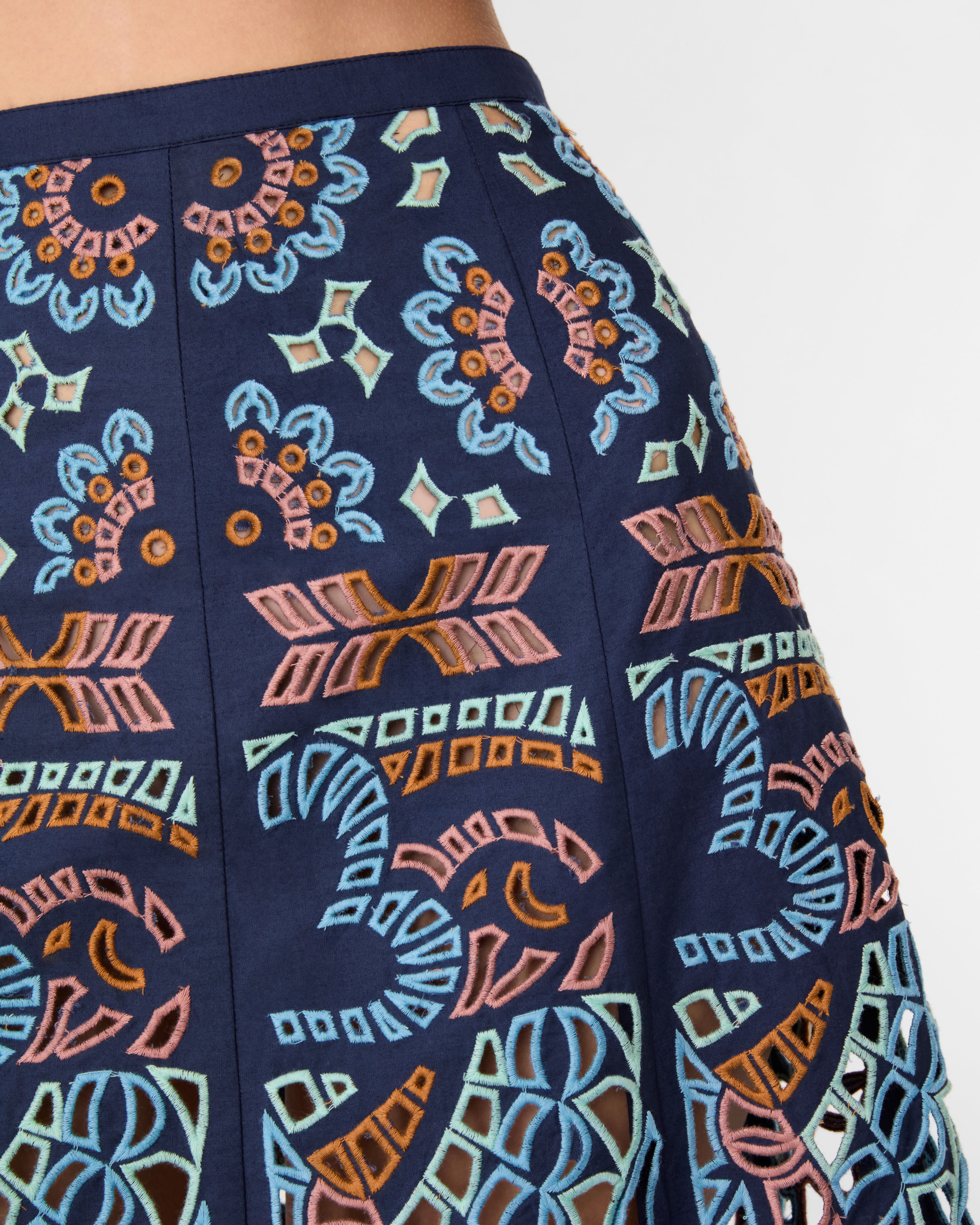 Rita Skirt in Brisé Cutwork
