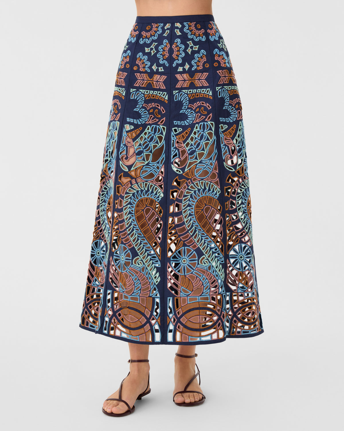 Rita Skirt in Brisé Cutwork