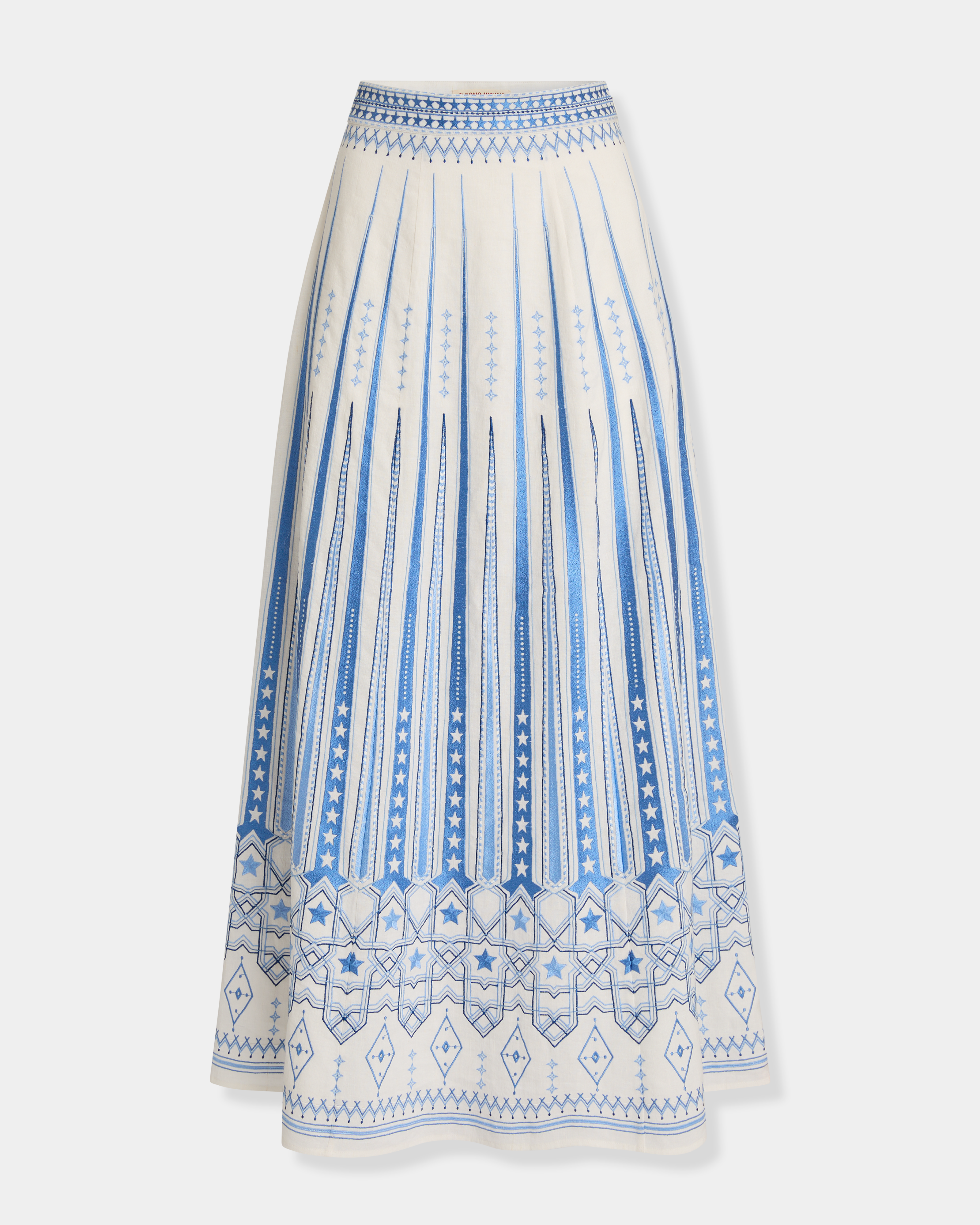 Camille Skirt with Celestial Embroidery