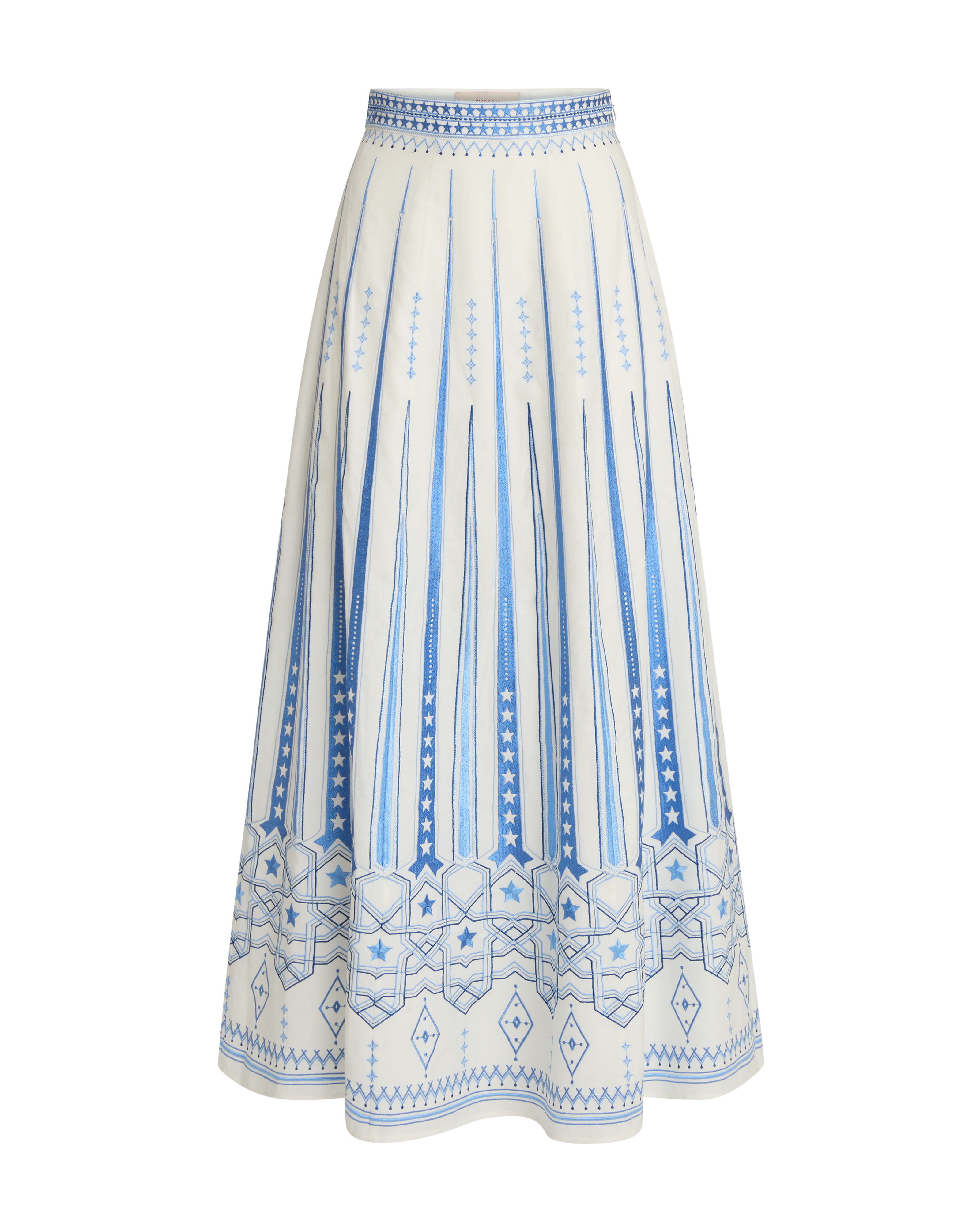 Camille Skirt with Celestial Embroidery