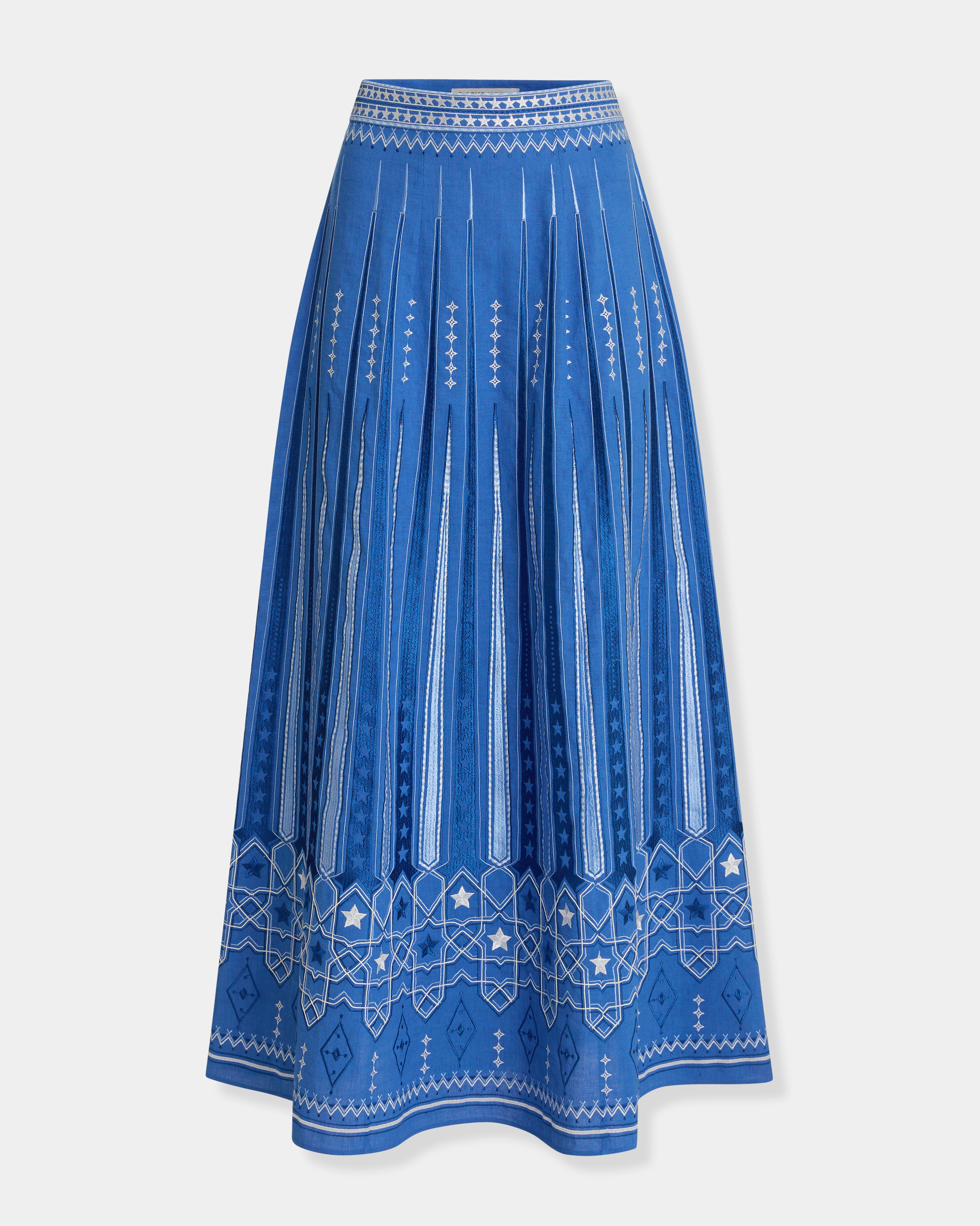 Camille Skirt with Celestial Embroidery