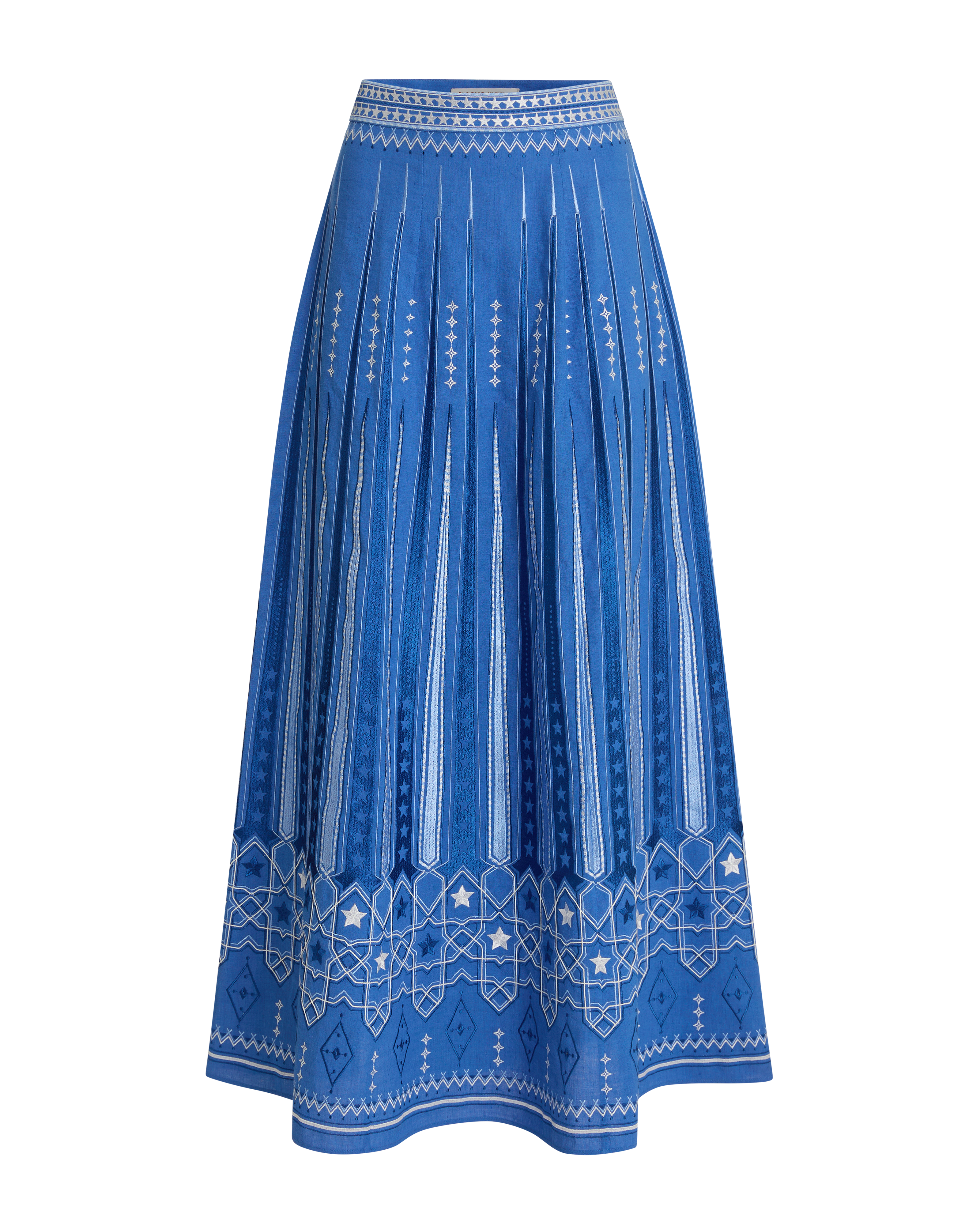 Camille Skirt with Celestial Embroidery