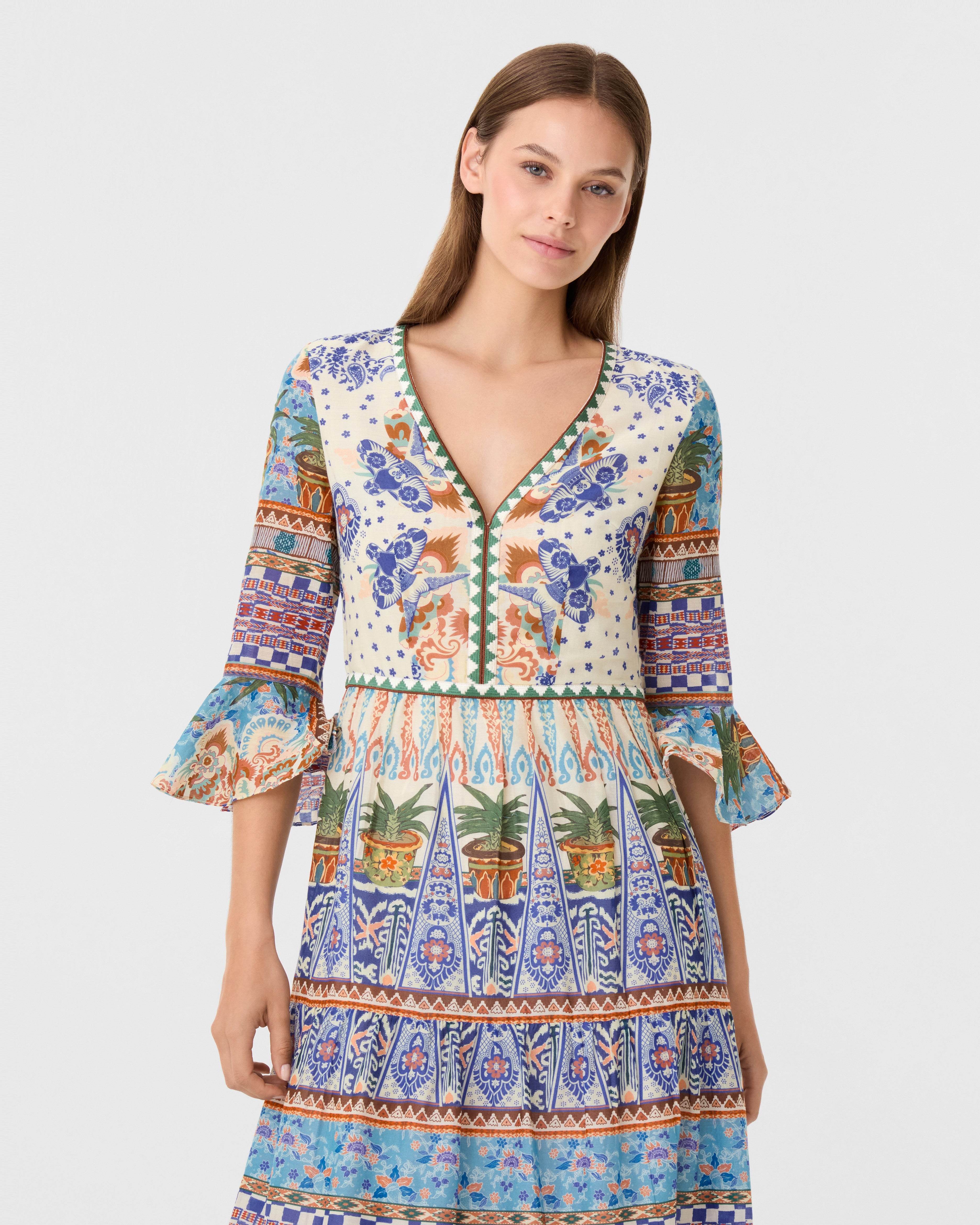 Bella Dress in Chimera Print