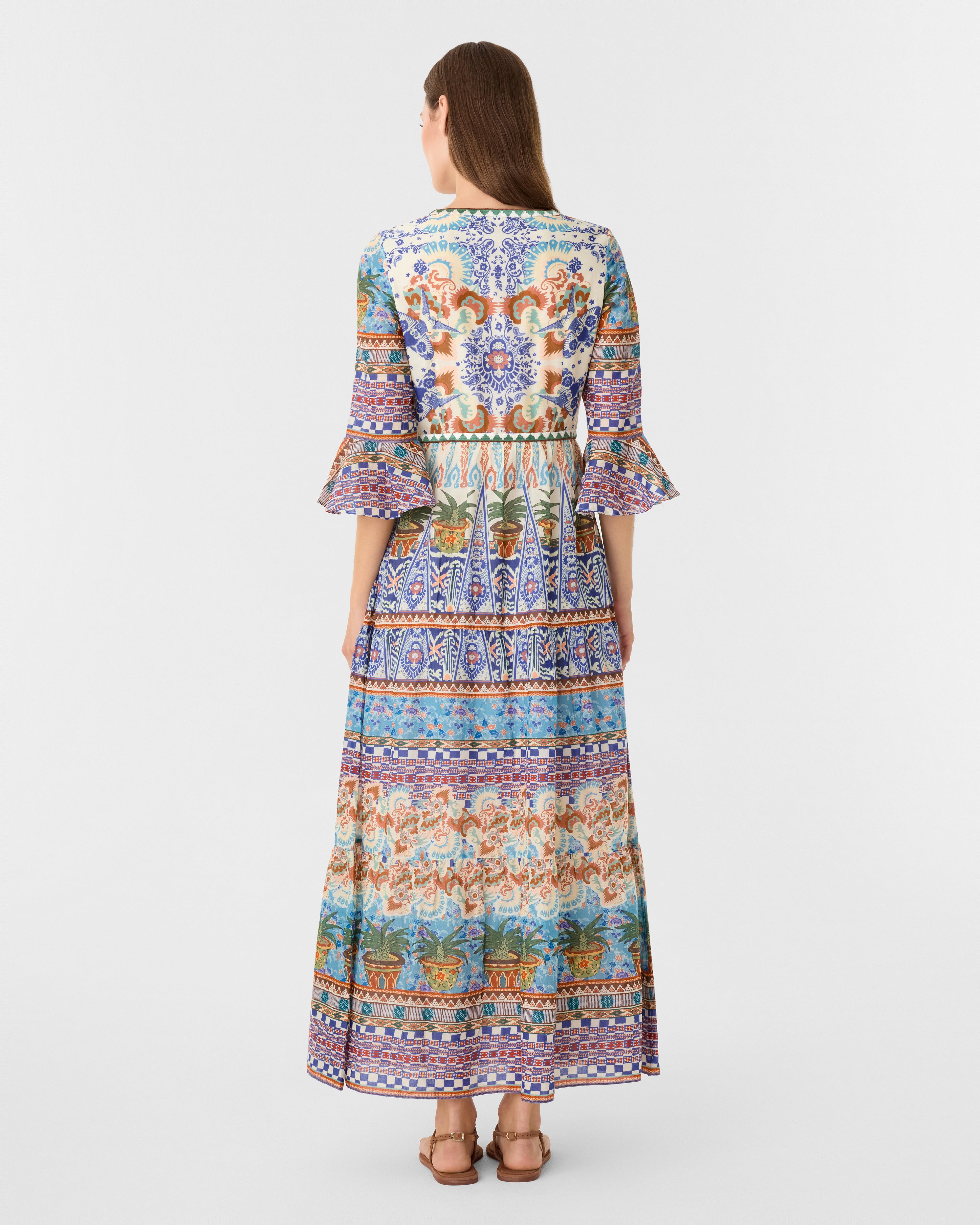 Bella Dress in Chimera Print