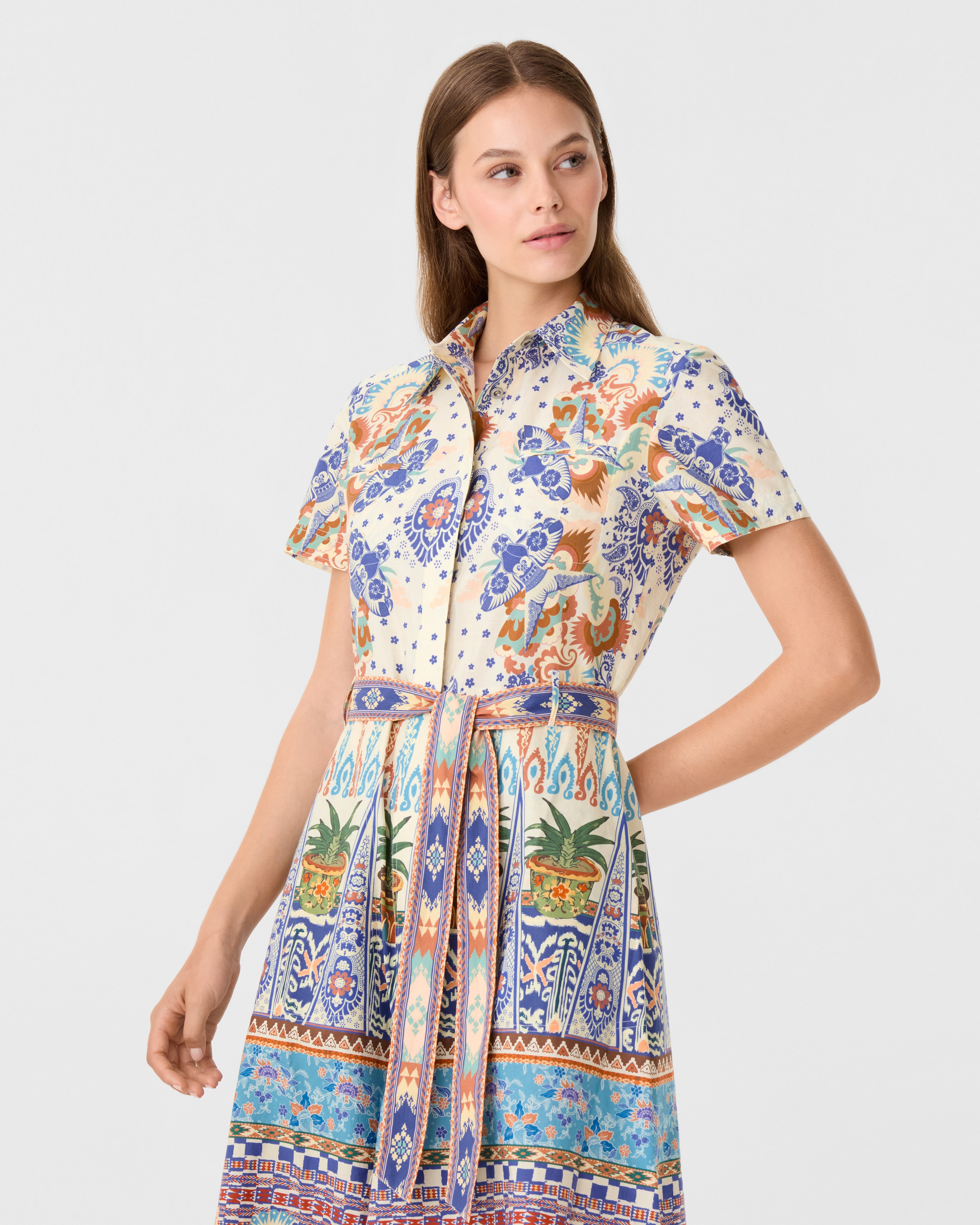 Giselle Dress in Chimera Print